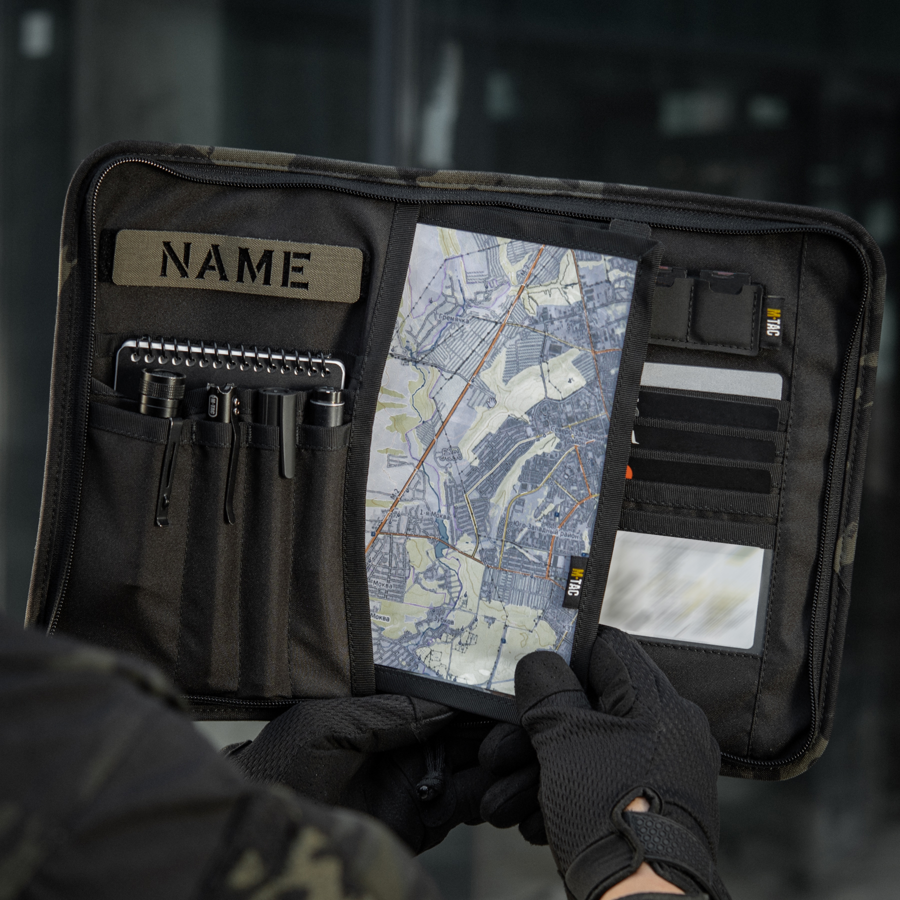 M-Tac планшет-органайзер А5 Elite Multicam Black — 37