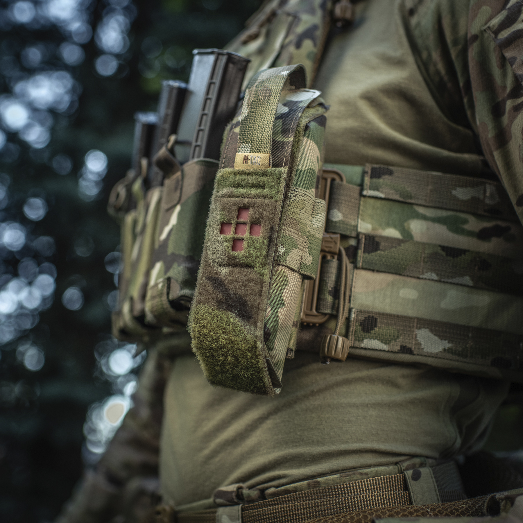 M-Tac подсумок для турникета закрытый FLAP Multicam — 34