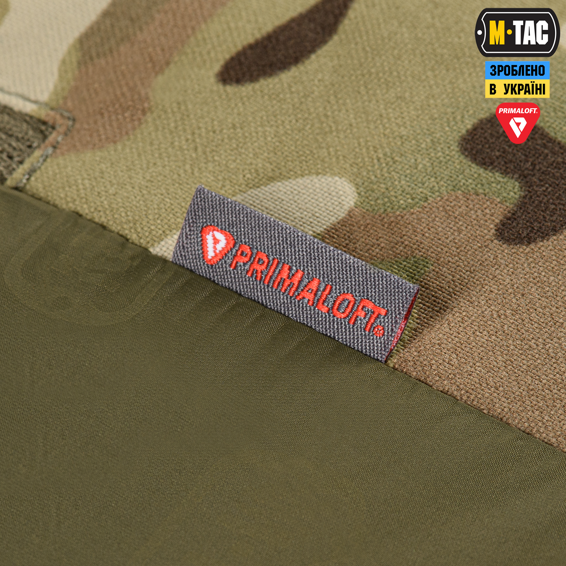 M-Tac куртка MA-1 Hooded Military Primaloft MC — 15
