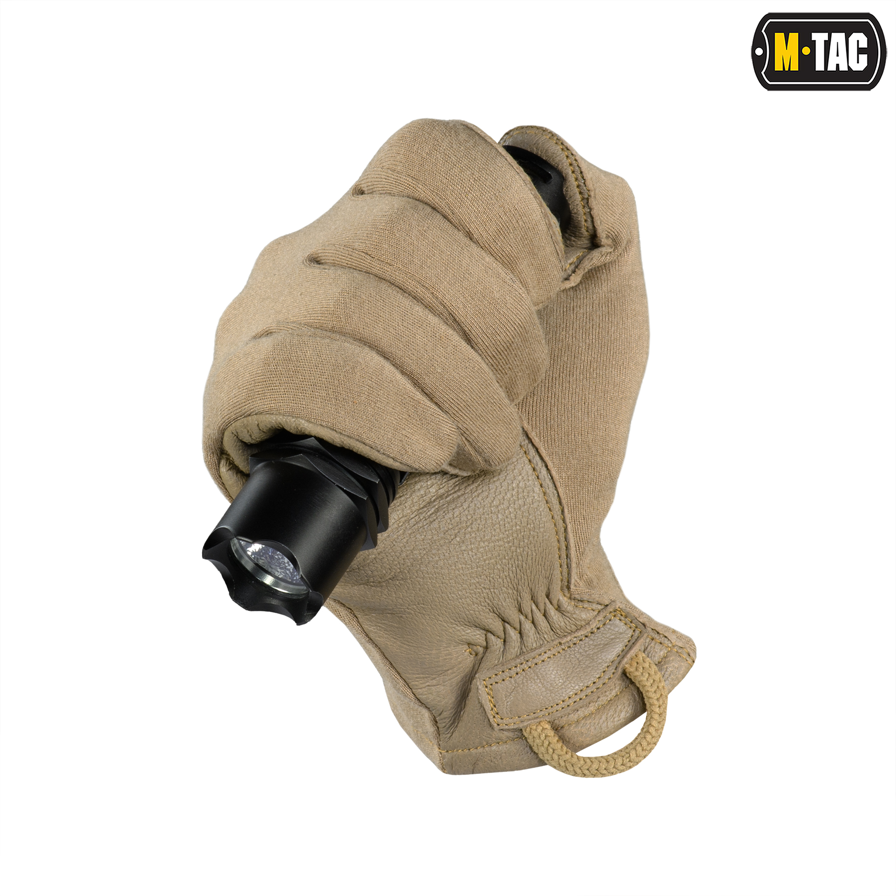 M-Tac перчатки Nomex Sport Leather Coyote — 5