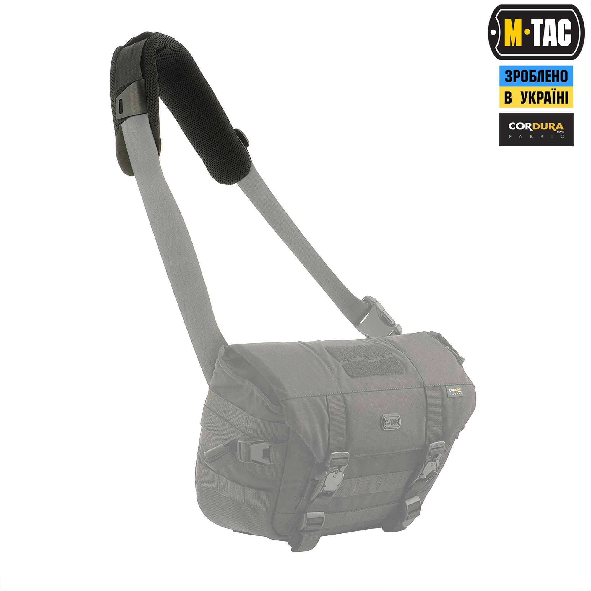 M-Tac демпфер плечевой на лямку 50 мм Elite Black — 2