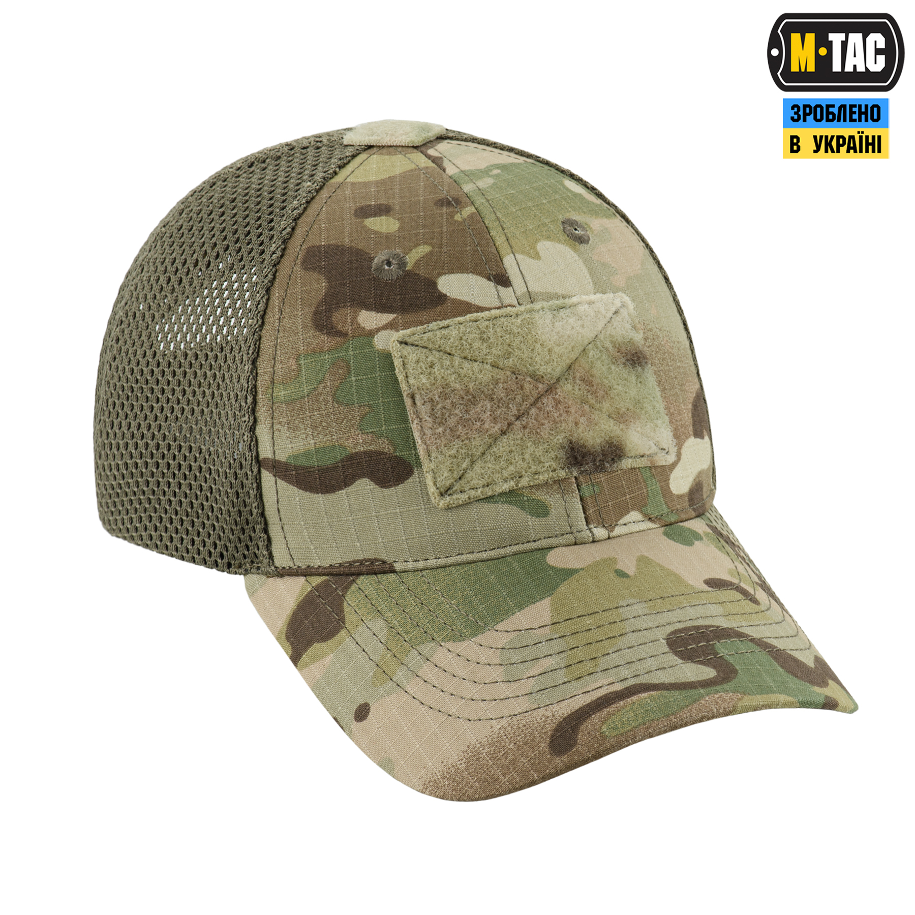 M-Tac бейсболка тактическая с сеткой Rip-Stop MC — 6