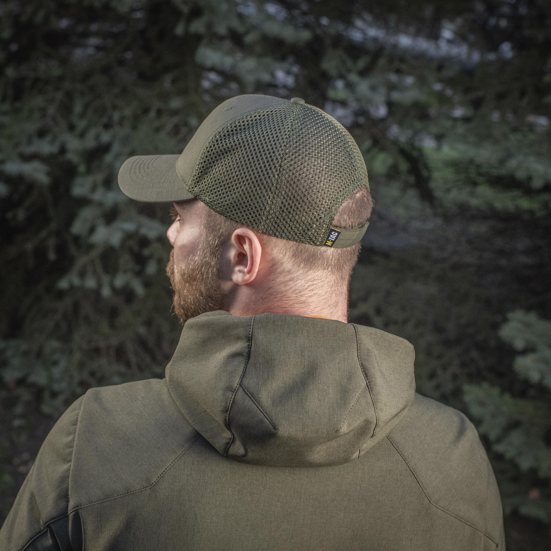 M-Tac бейсболка с сеткой Flex рип-стоп Army Olive — 11