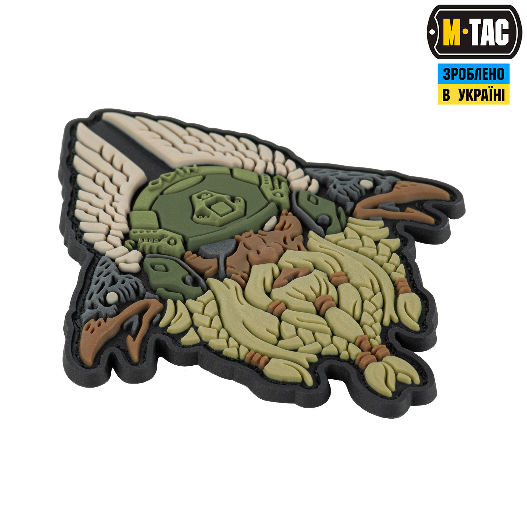 M-Tac нашивка Odin 3D PVC Olive — 3