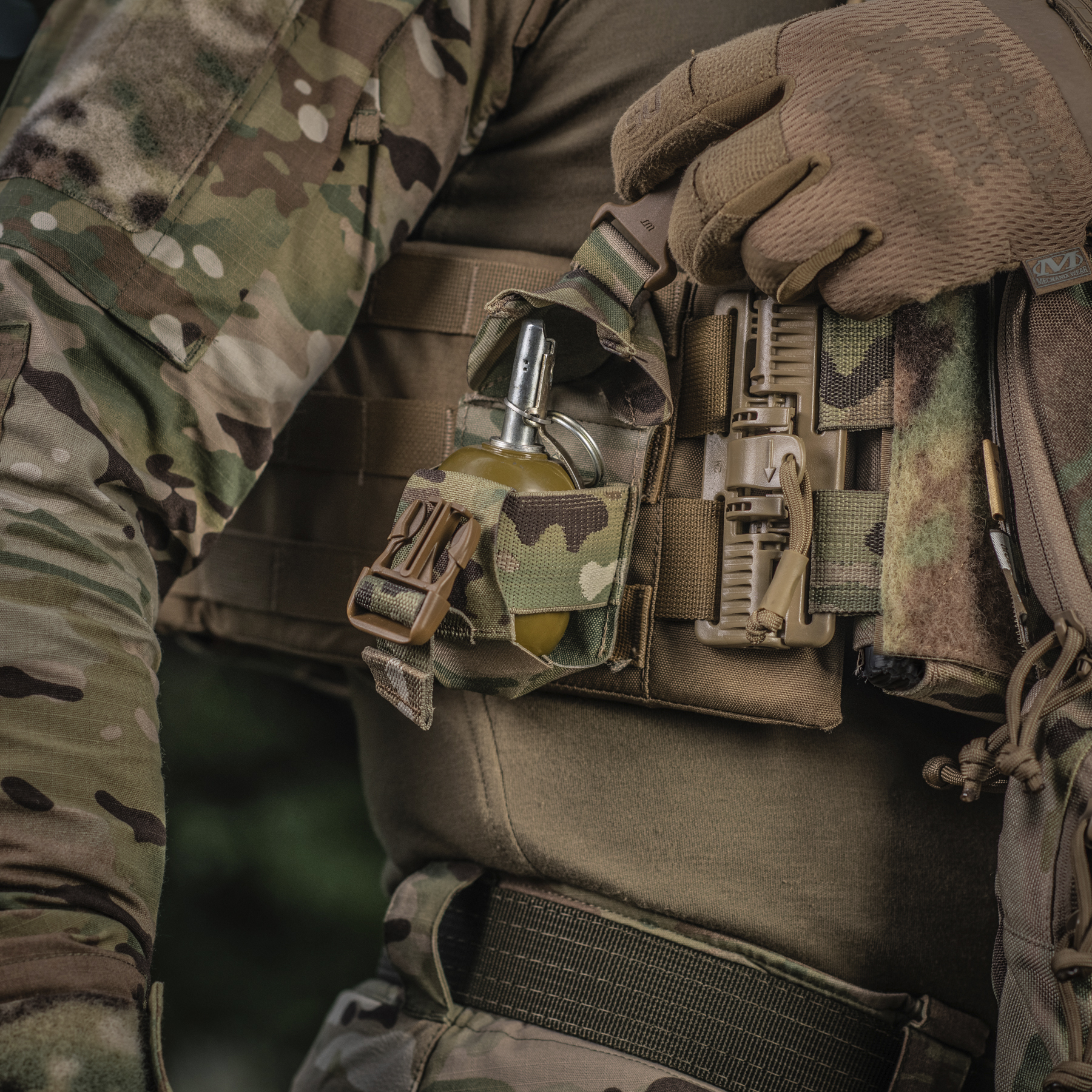 M-Tac подсумок для осколочной гранаты РГД-5/Ф-1 Multicam — 11