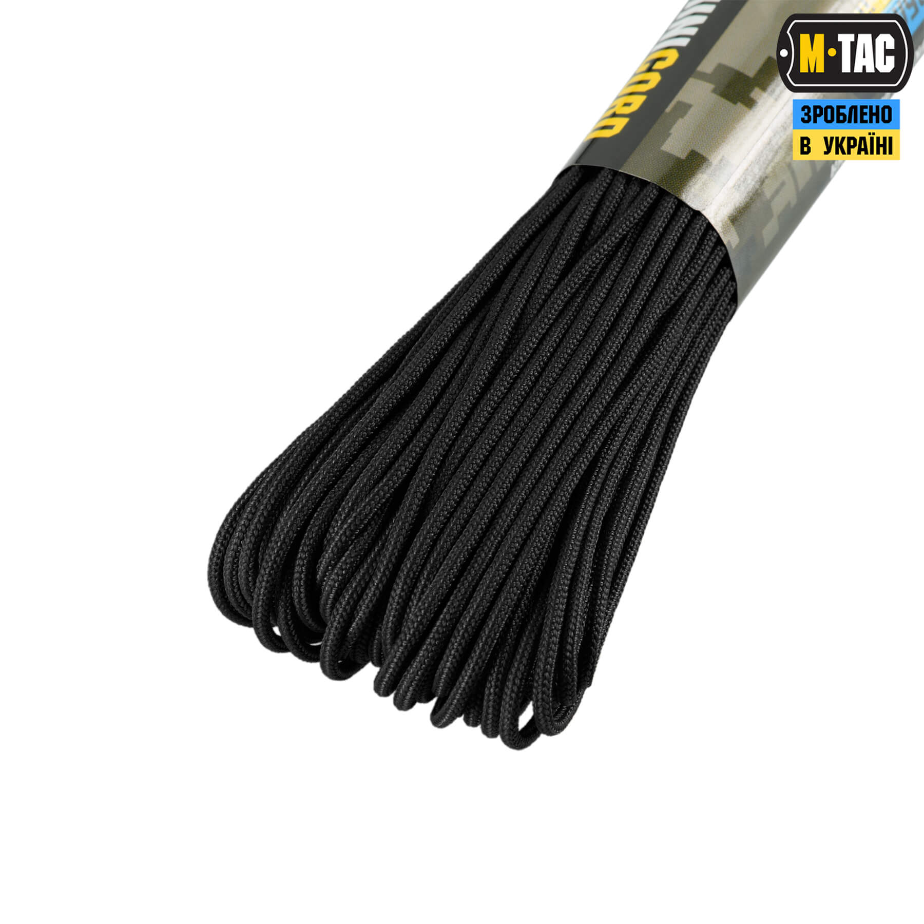 M-Tac паракорд Minicord Mil-Spec 30m Black — 4