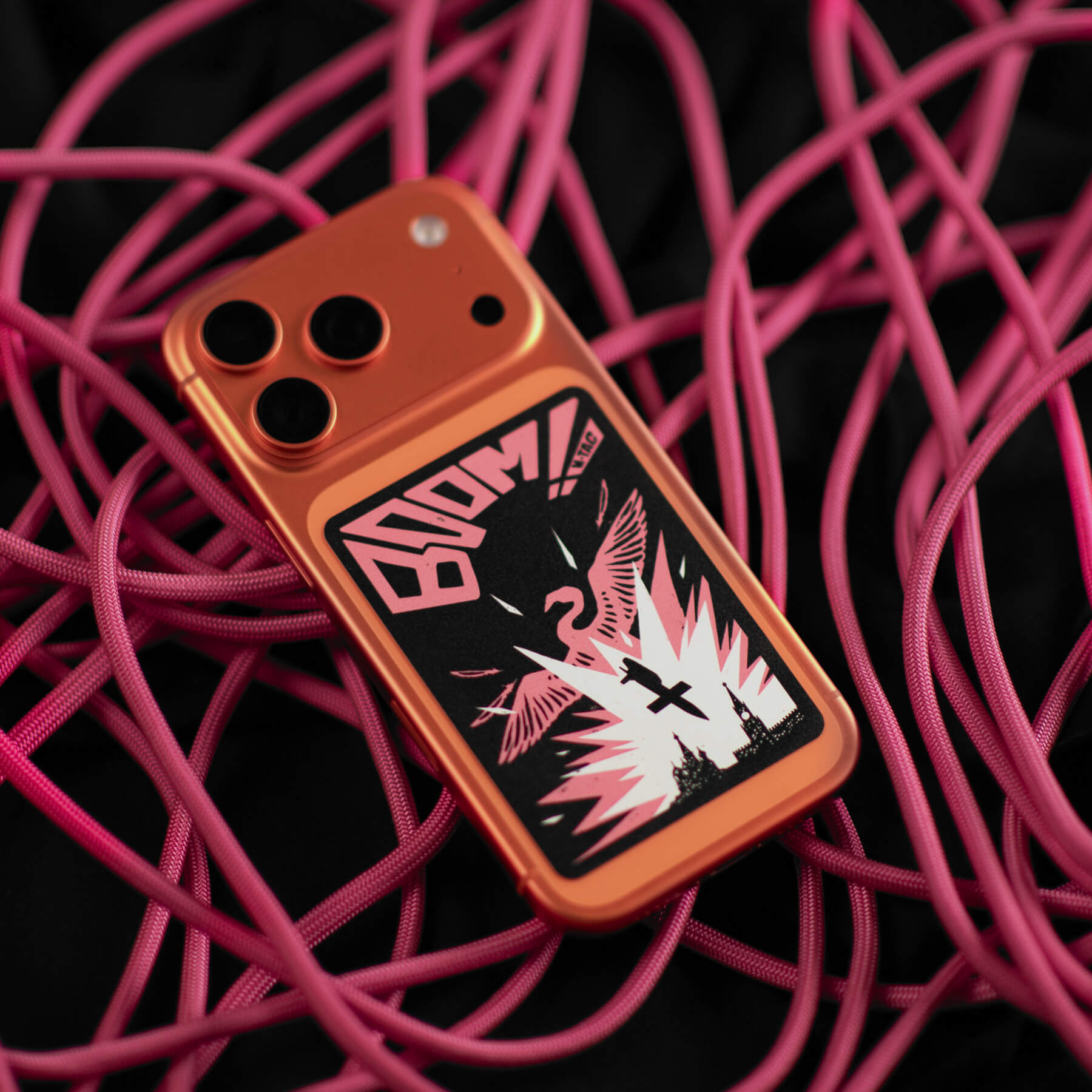 M-Tac наклейка Boom!! Фламінго Pink — 5