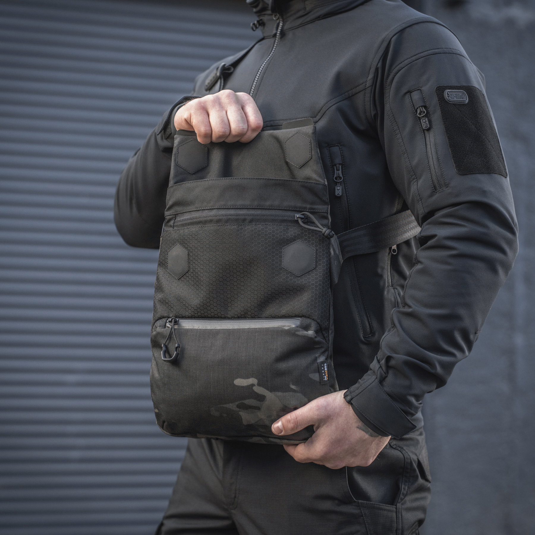 M-Tac сумка Konvert Bag Elite Multicam Black/Black — 10