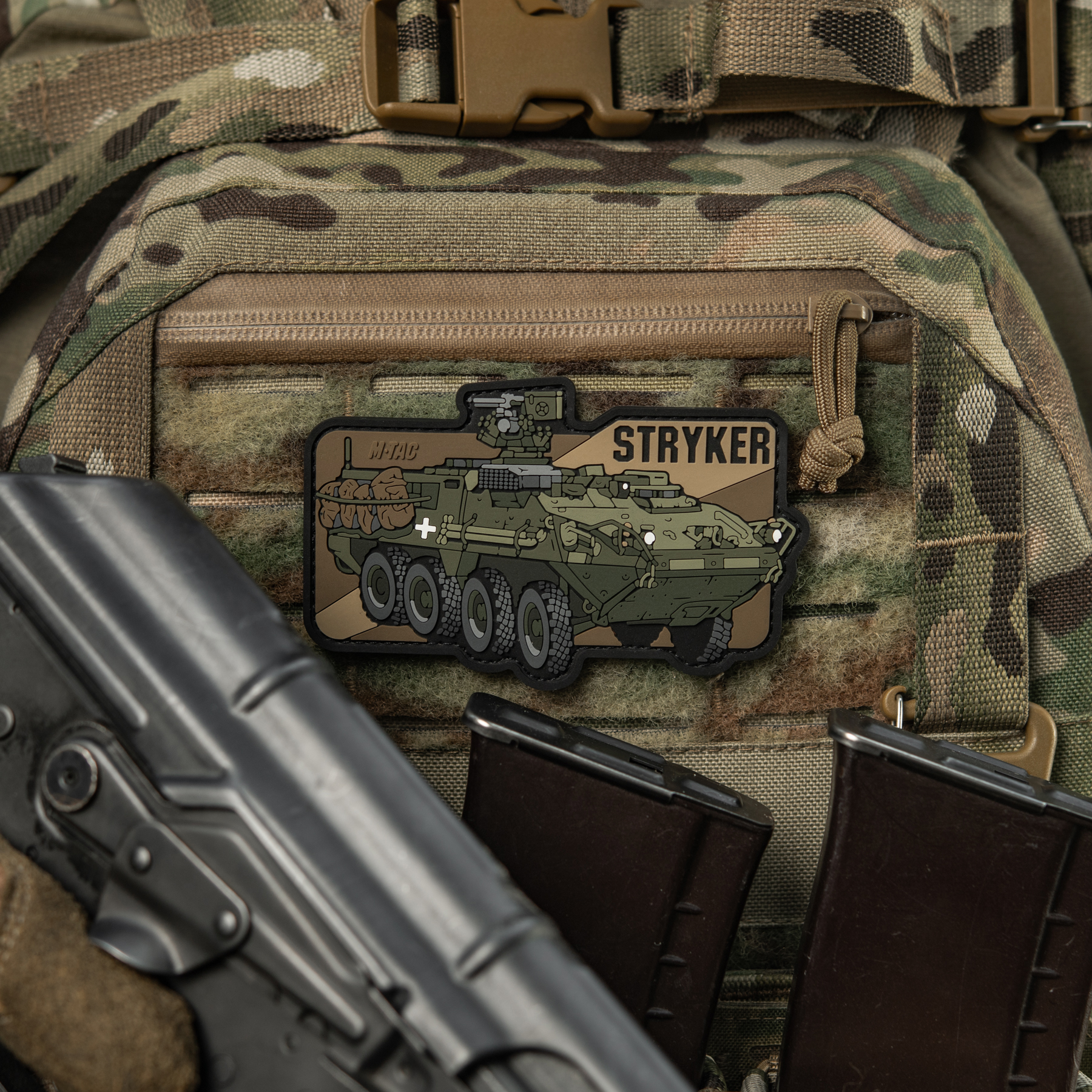 M-Tac нашивка Stryker (PVC) — 4