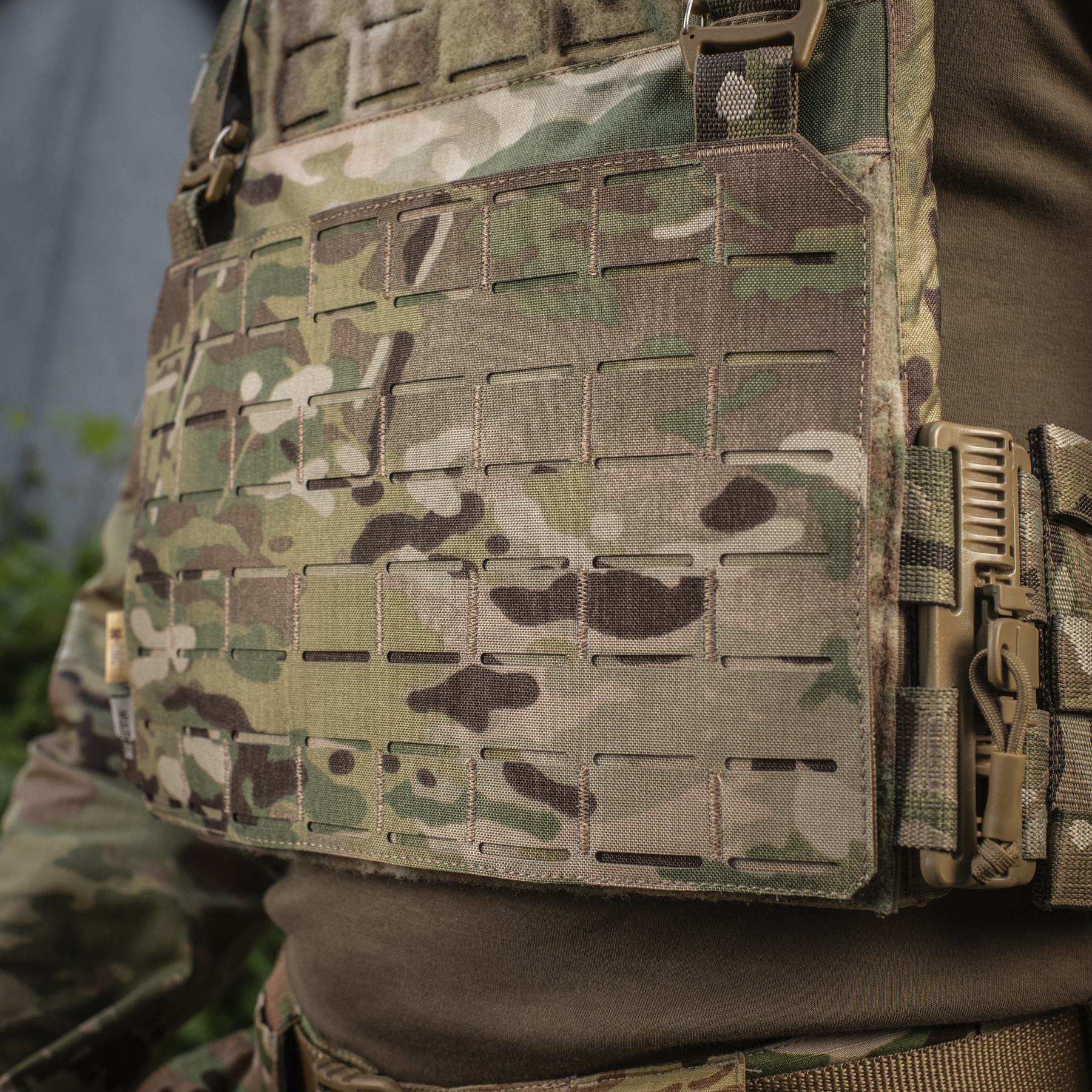 M-Tac передняя панель для плитоноски Cuirass QRS XL Multicam — 12