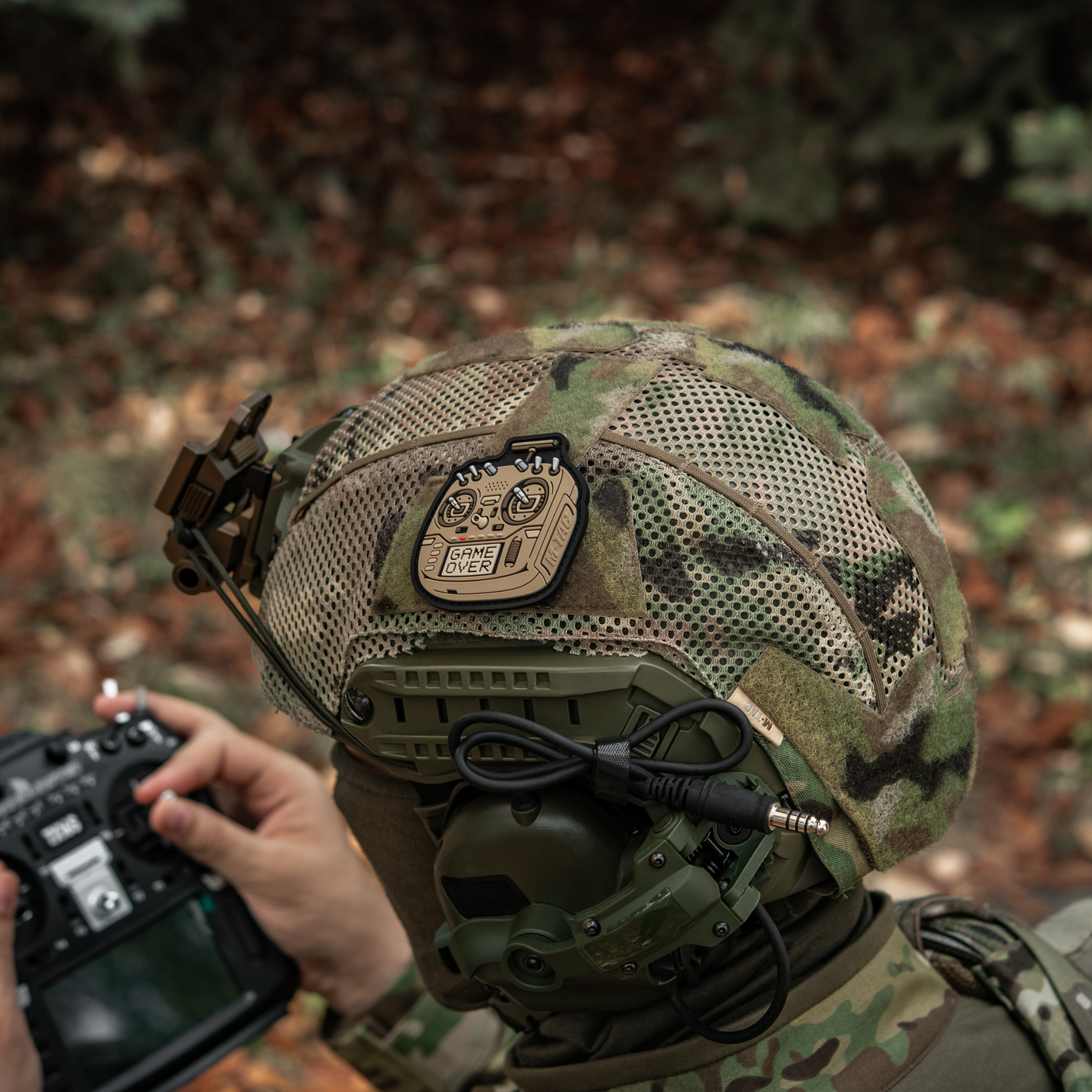 M-Tac нашивка пульт FPV койот (PVC) — 15