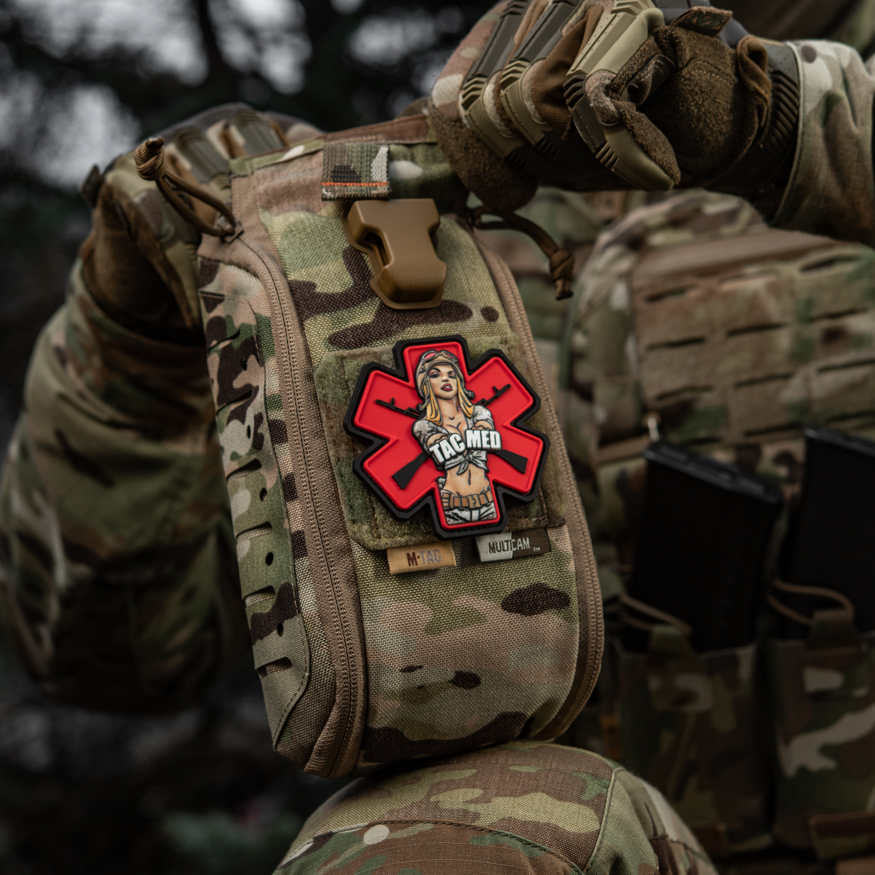 M-Tac нашивка TacMed PVC MC — 13