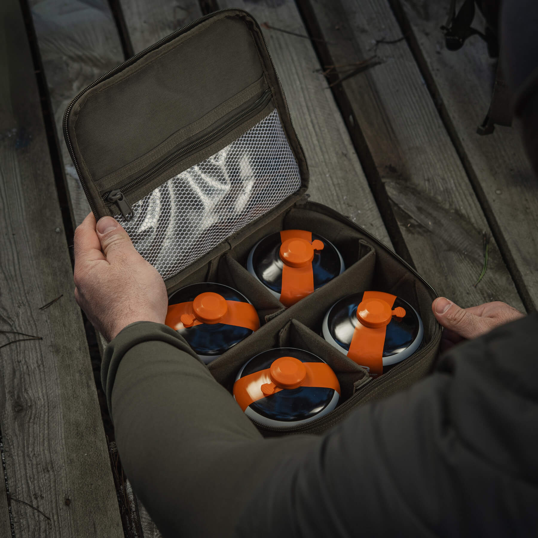 M-Tac органайзер утилитарный Hardshell Utility box L Olive — 19