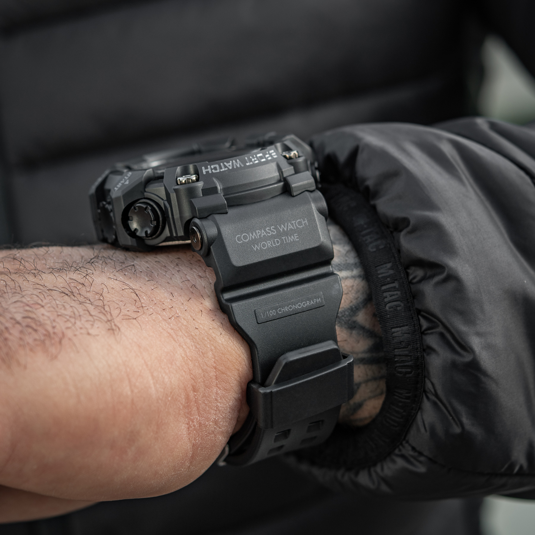 M-Tac часы тактические 2037 Black — 15