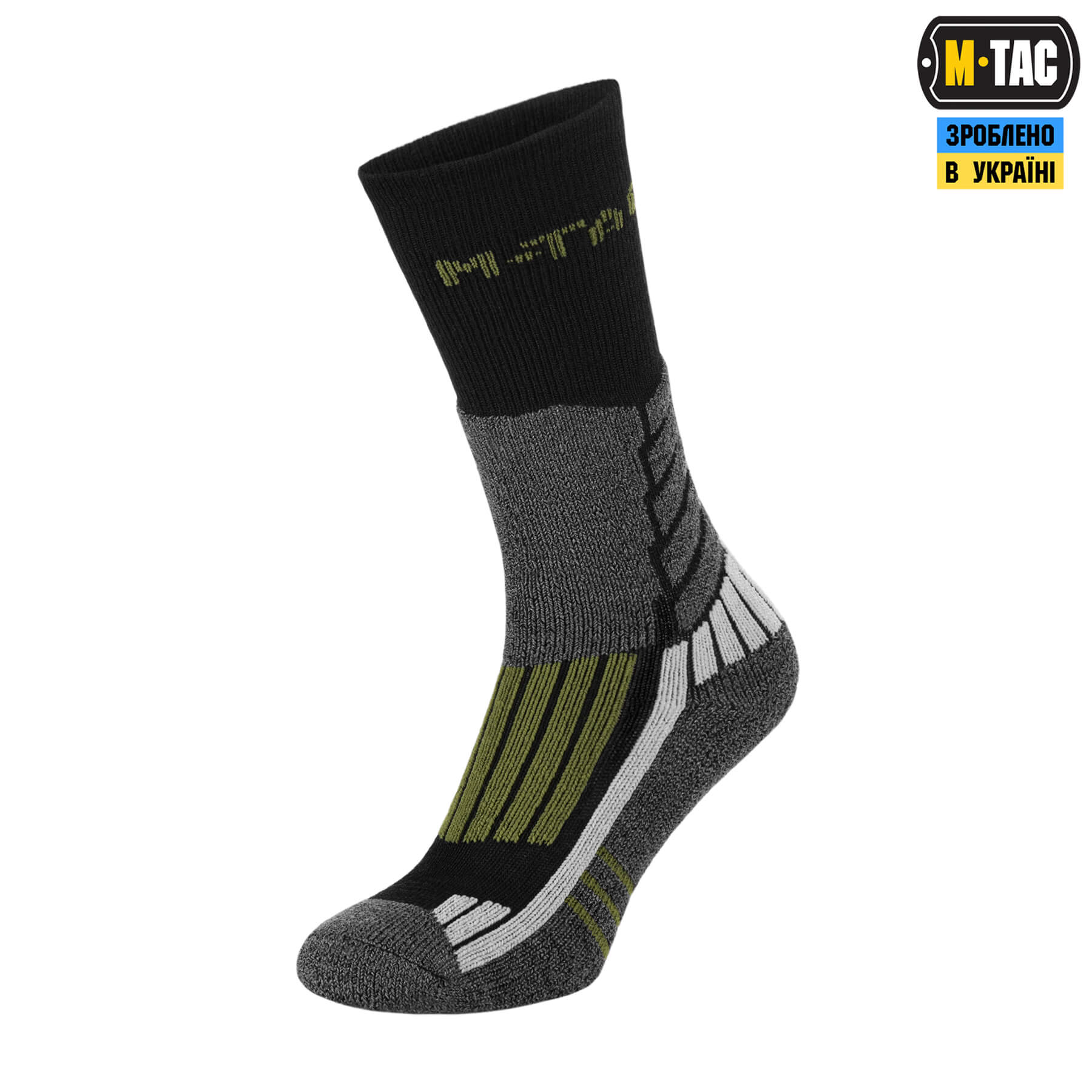 M-Tac шкарпетки Merino Trekking Olive — 2