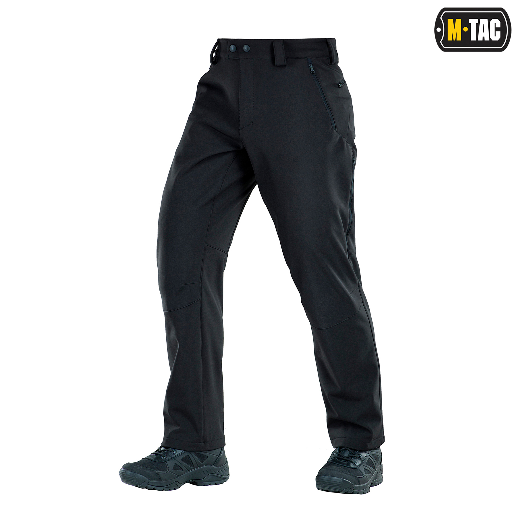 M-Tac брюки Soft Shell Vent Black — 2