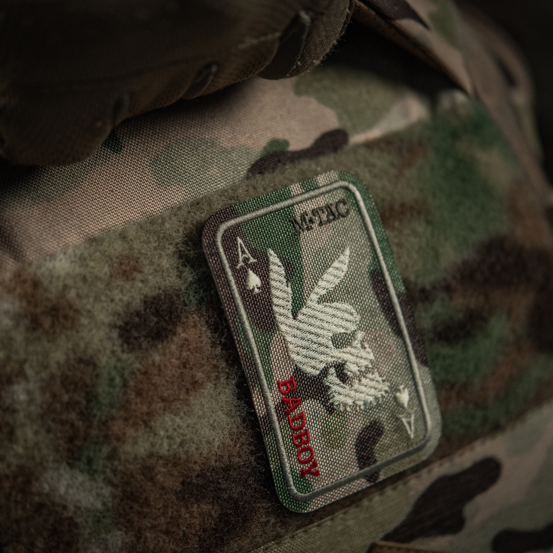 M-Tac нашивка Bad Boy (вишивка) Multicam — 13
