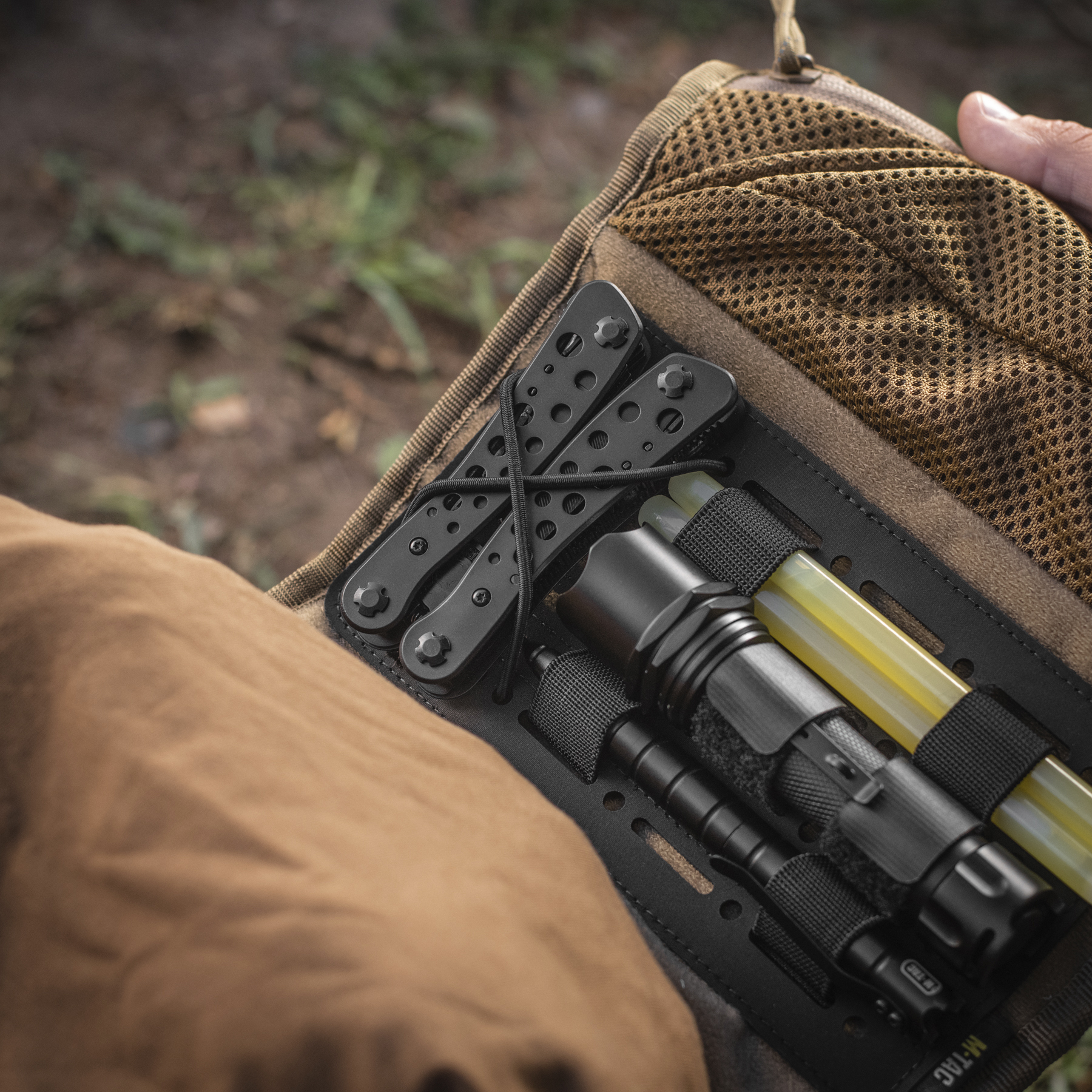 M-Tac вставка модульная MOLLE 19,5х11 Laser Cut Black — 11