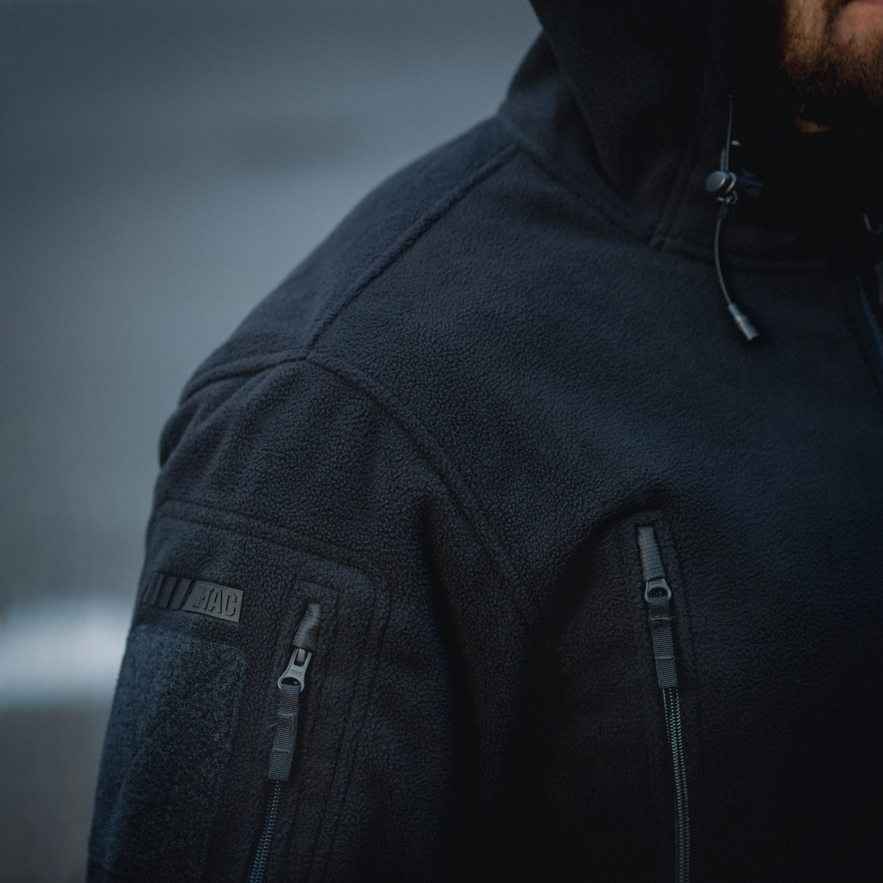 M-Tac куртка флисовая Windblock Division Gen.II Dark Navy Blue — 35