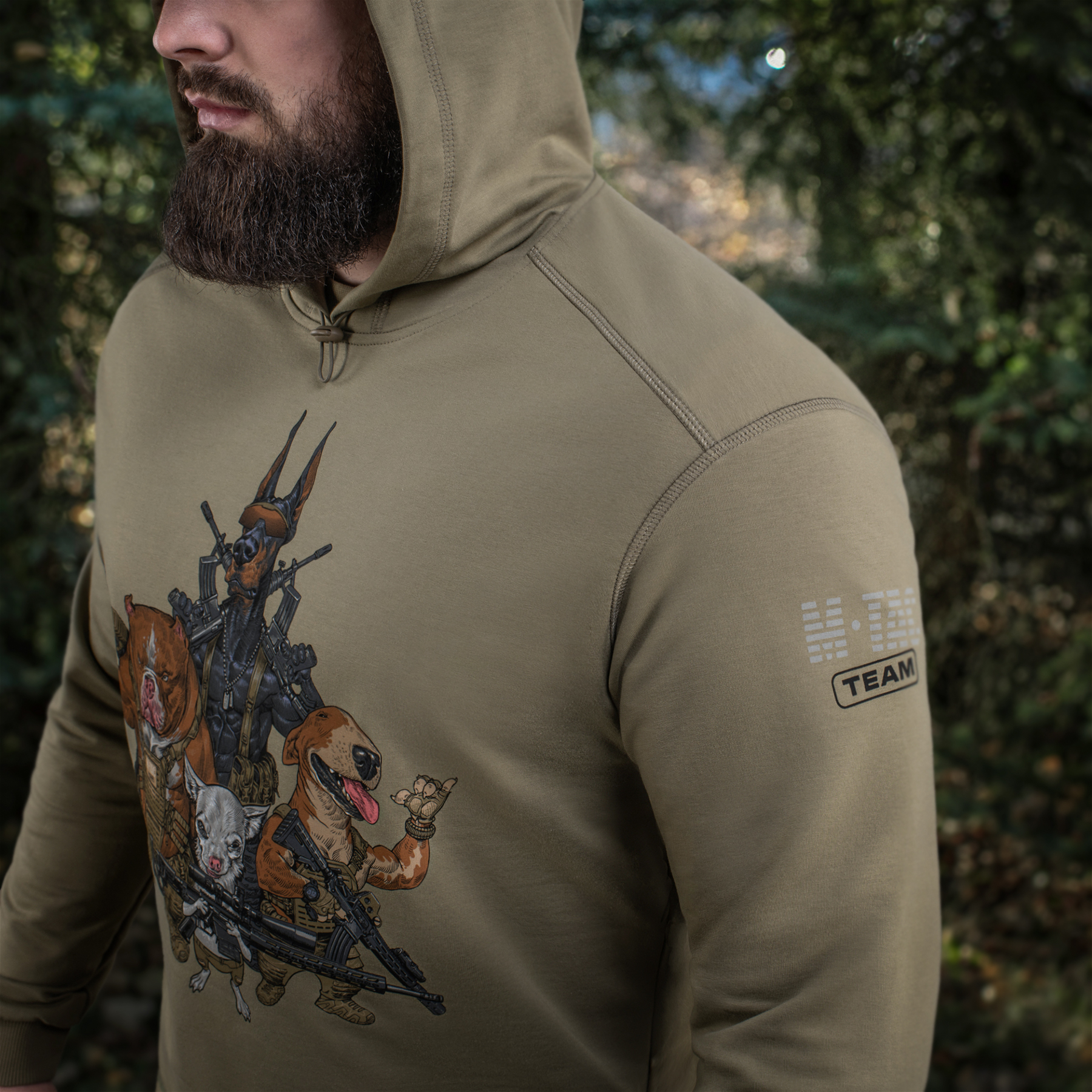 M-Tac кофта Hoodie Rex Team Tan — 20