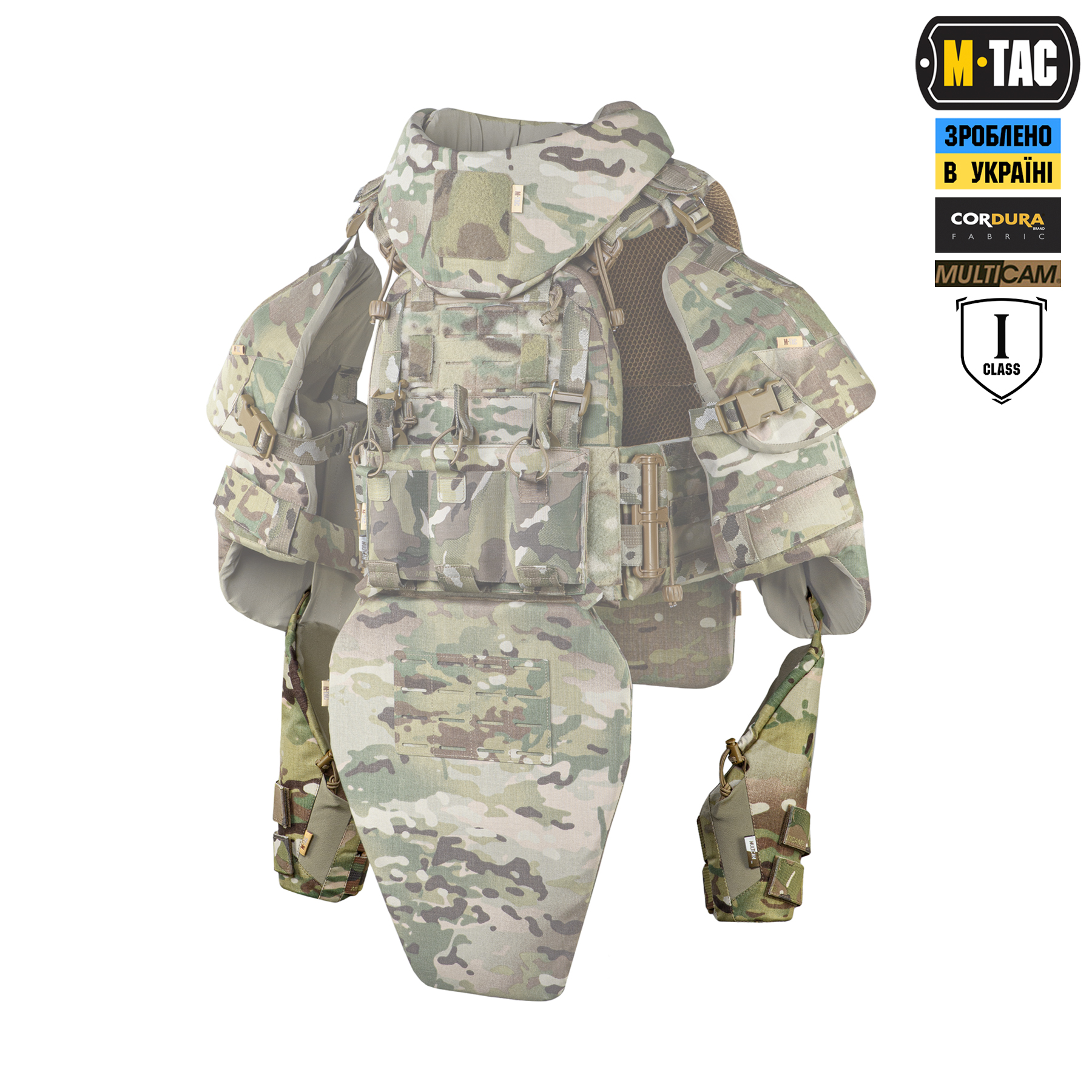 M-Tac наручи баллистическая защита 1 класс защиты (FMS) Elite Multicam — 8