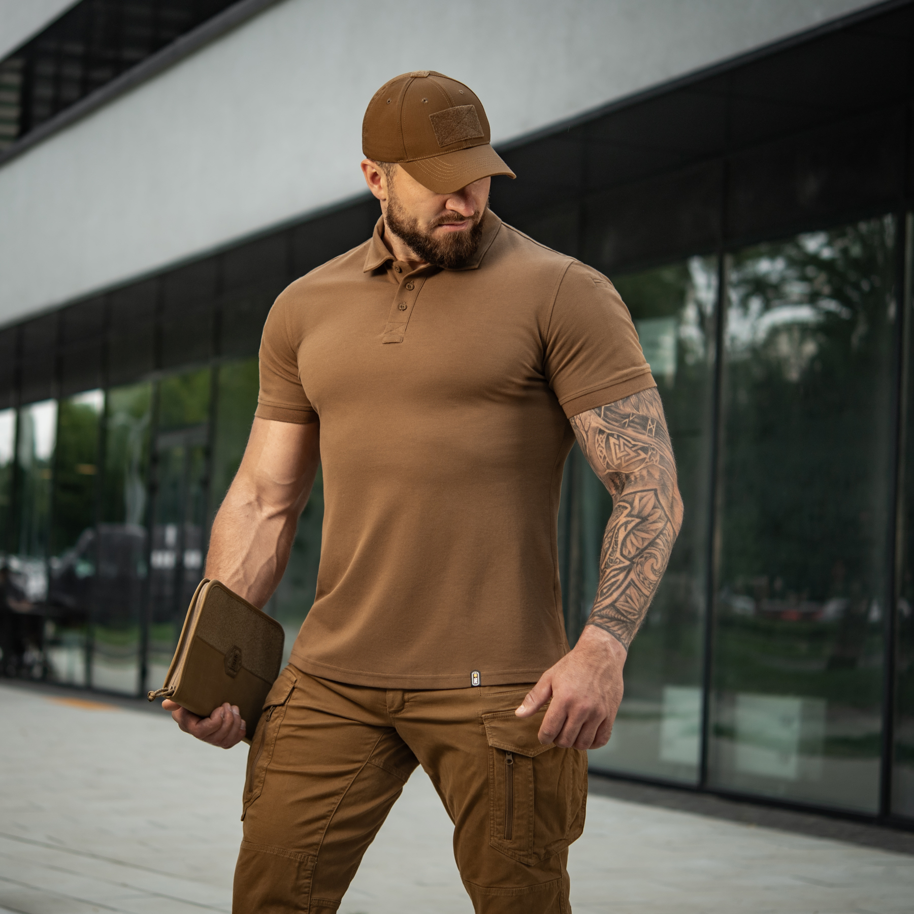 M-Tac поло Basic 65/35 Coyote Brown — 9