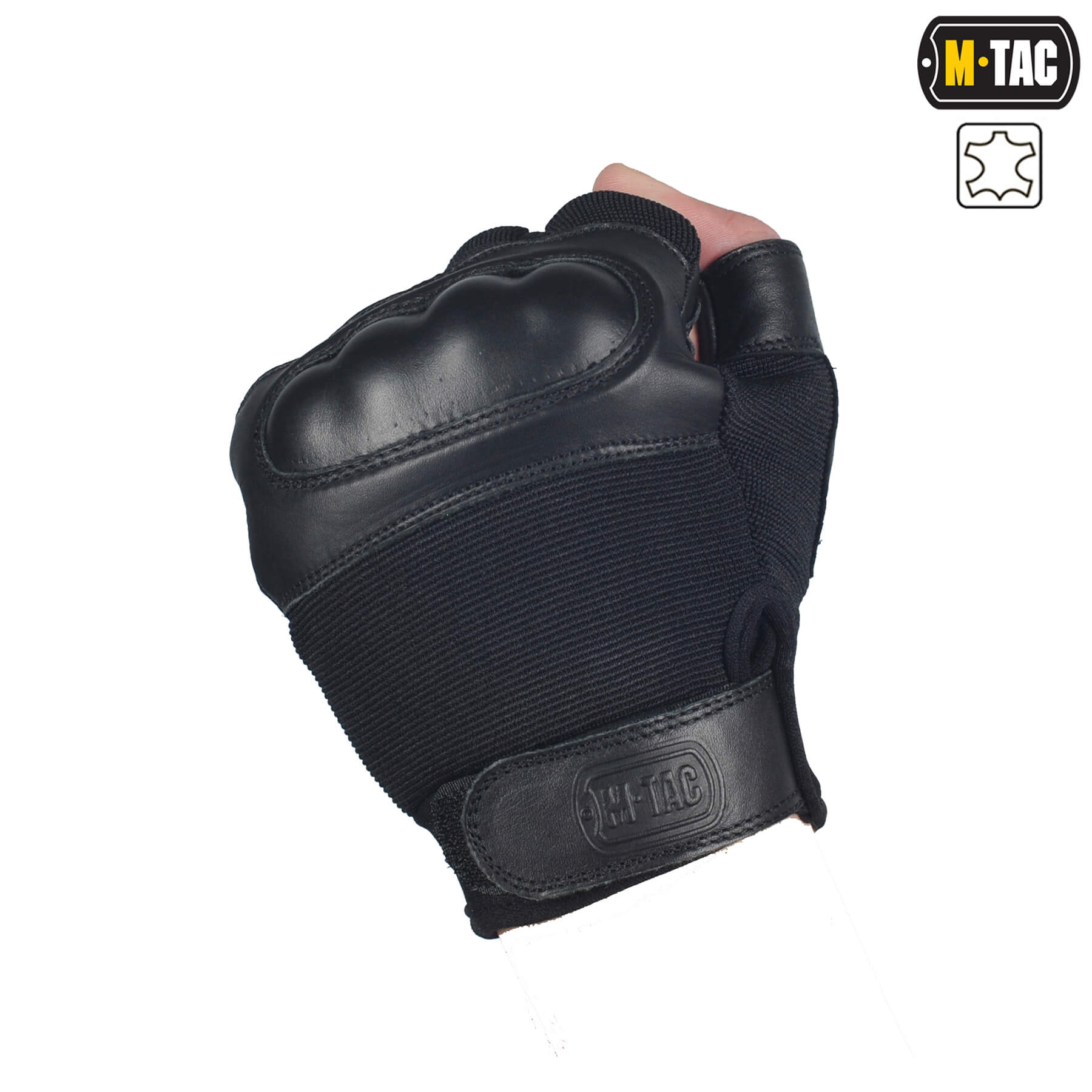 M-Tac перчатки беспалые Assault Mk.4 Black — 8