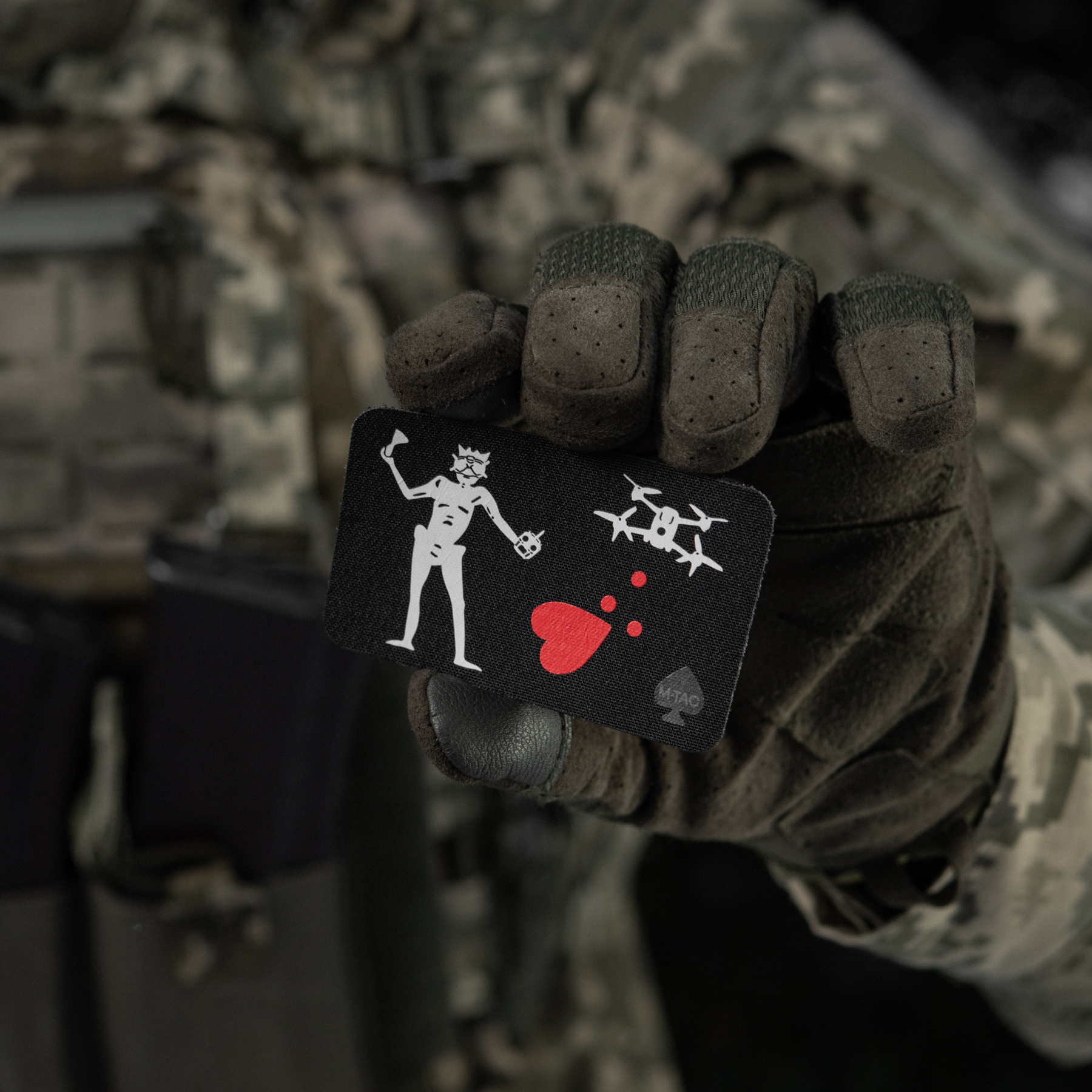M-Tac нашивка прапор Чорна Борода Дрон Black — 7