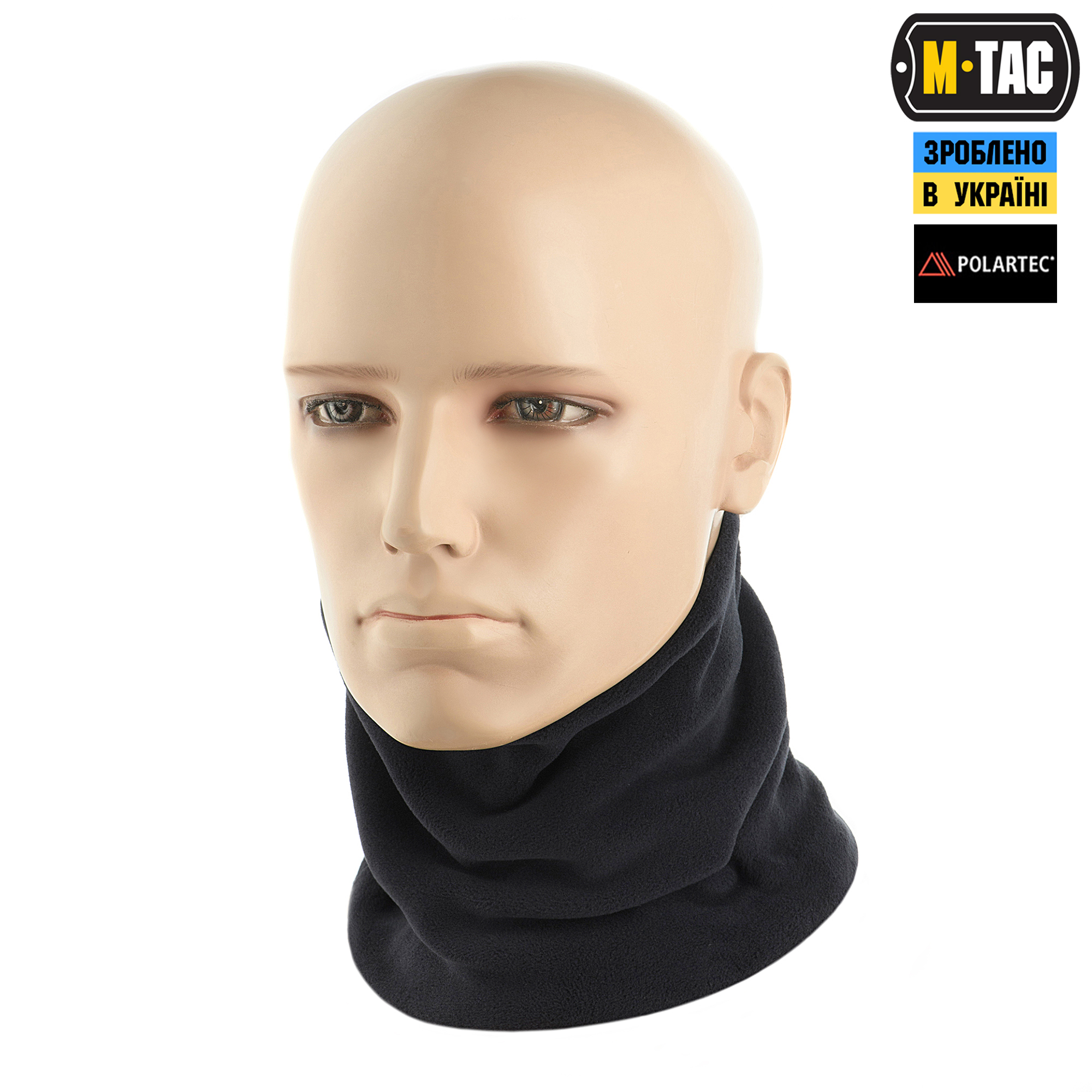 M-Tac шарф-труба длинный Polartec Dark Navy Blue — 3
