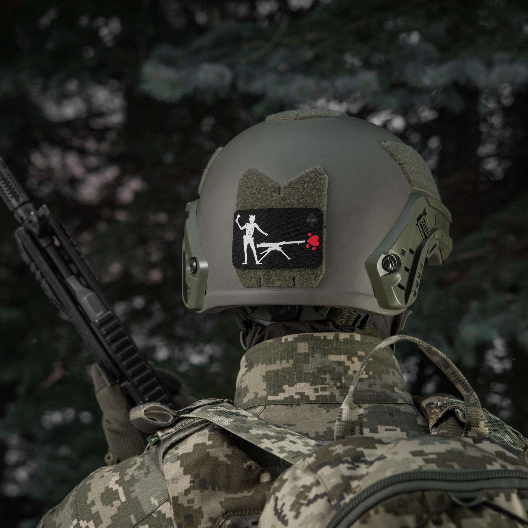M-Tac нашивка прапор Чорна Борода СПГ-9 Black — 13