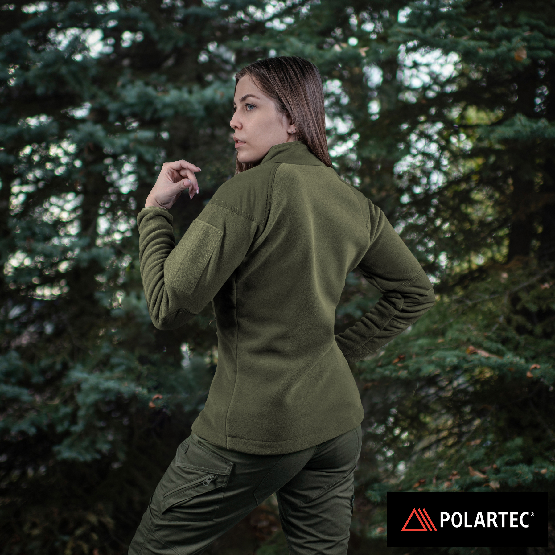 M-Tac куртка Combat Fleece Polartec Jacket Lady Army Olive — 9