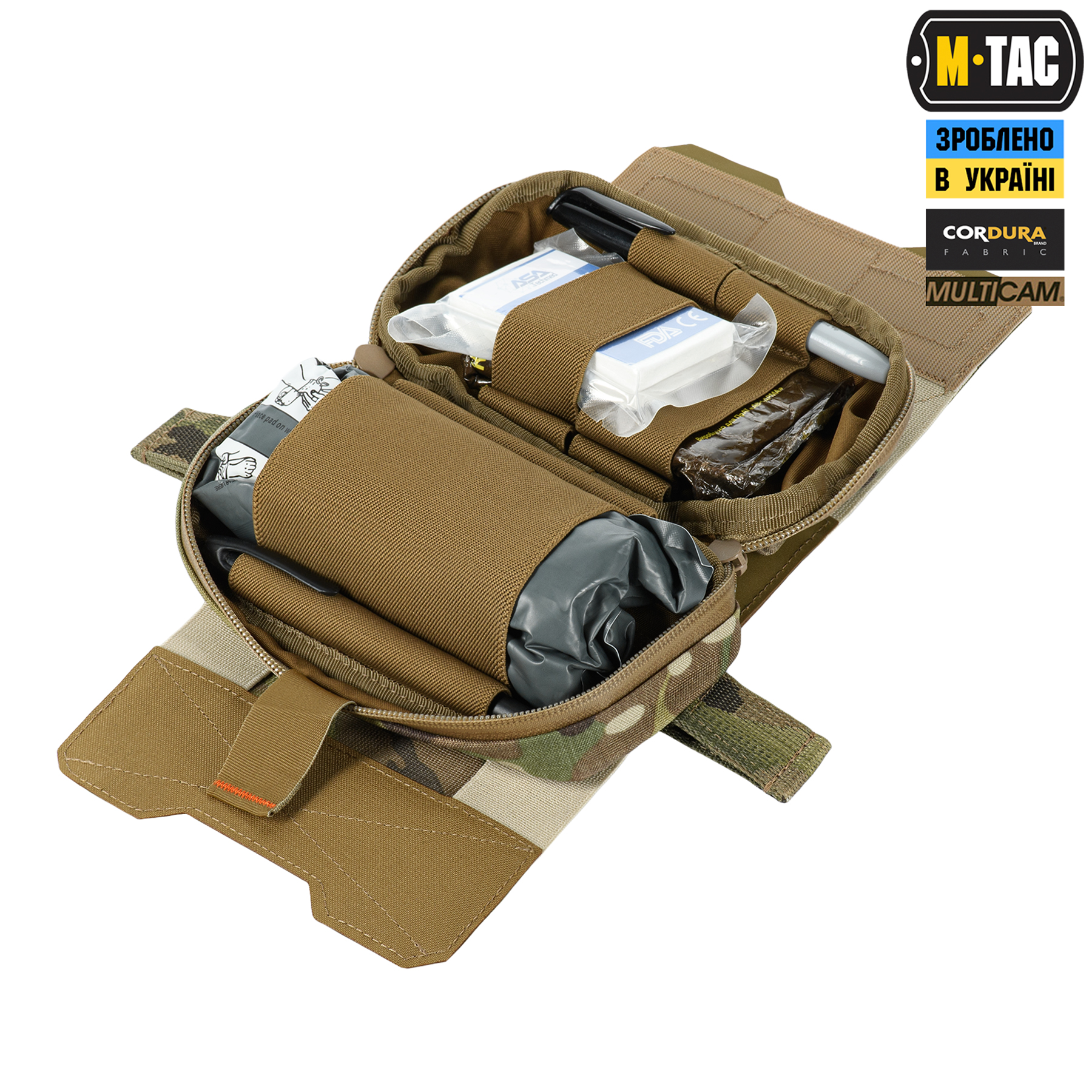 M-Tac подсумок медицинский горизонтальный Elite Multicam — 10