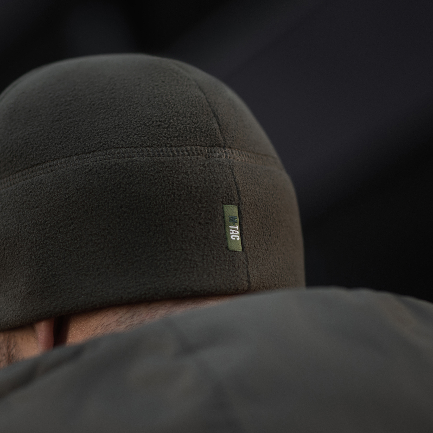M-Tac шапка Watch Cap Elite флис (320г/м2) Dark Olive — 9
