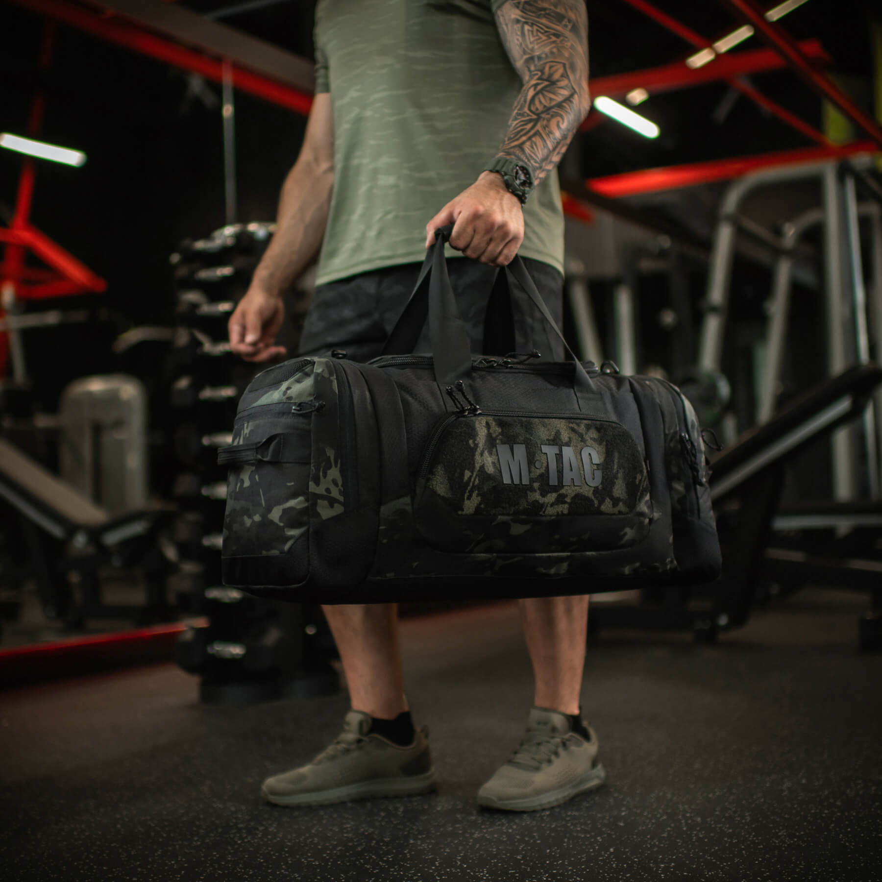 M-Tac сумка-баул Sport 45л Elite Multicam Black — 33