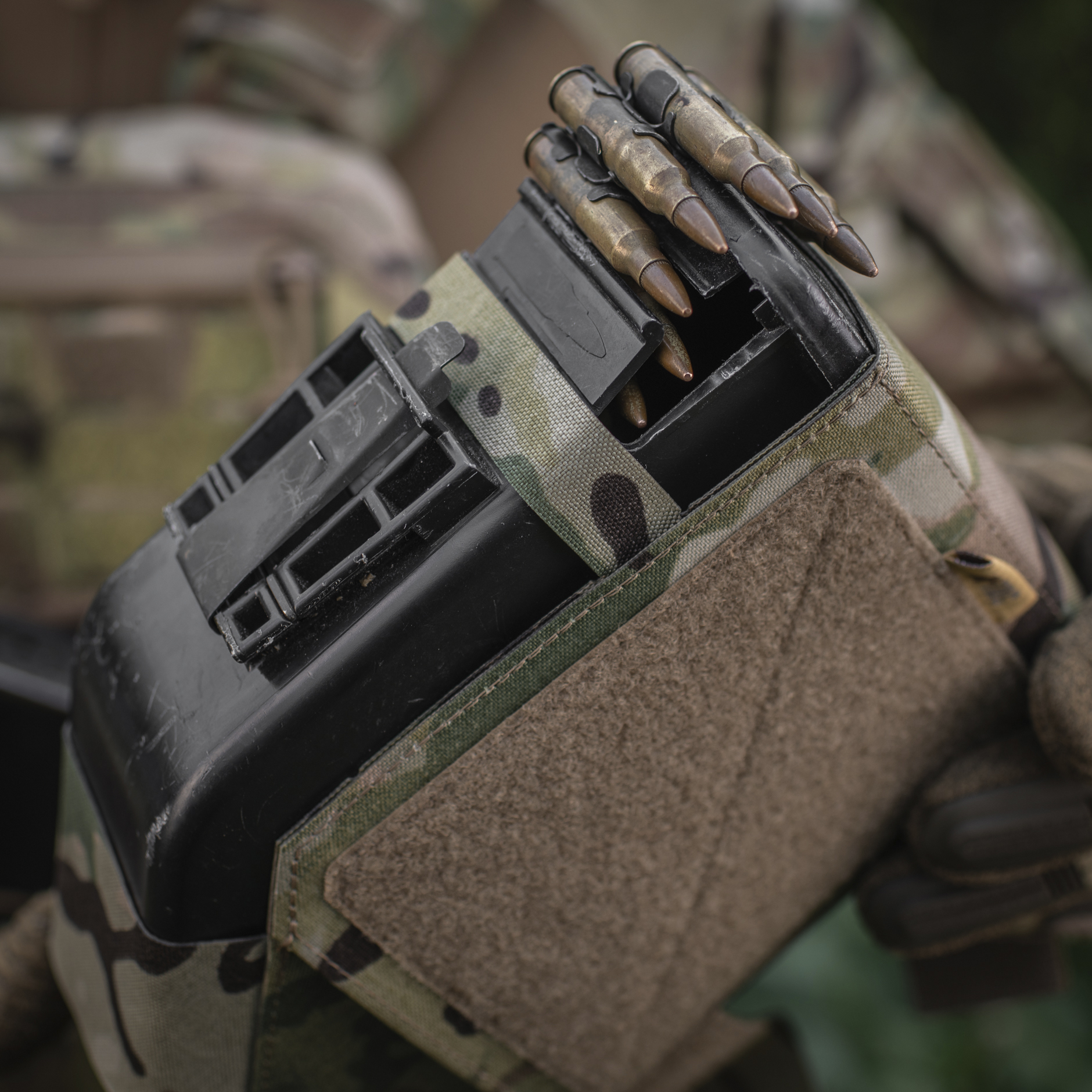 M-Tac подсумок для короба M249 FAST Multicam — 19