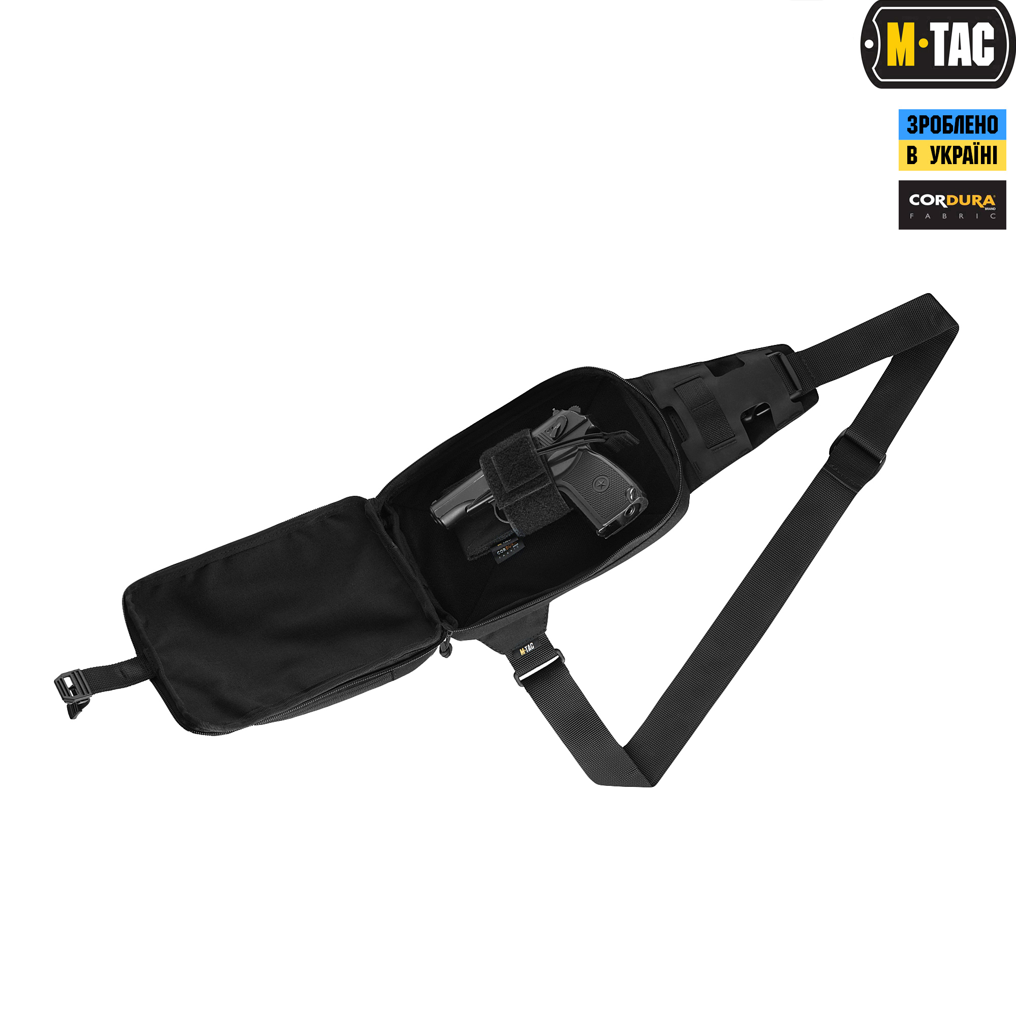 M-Tac сумка Sling Pistol Bag Elite Black — 4