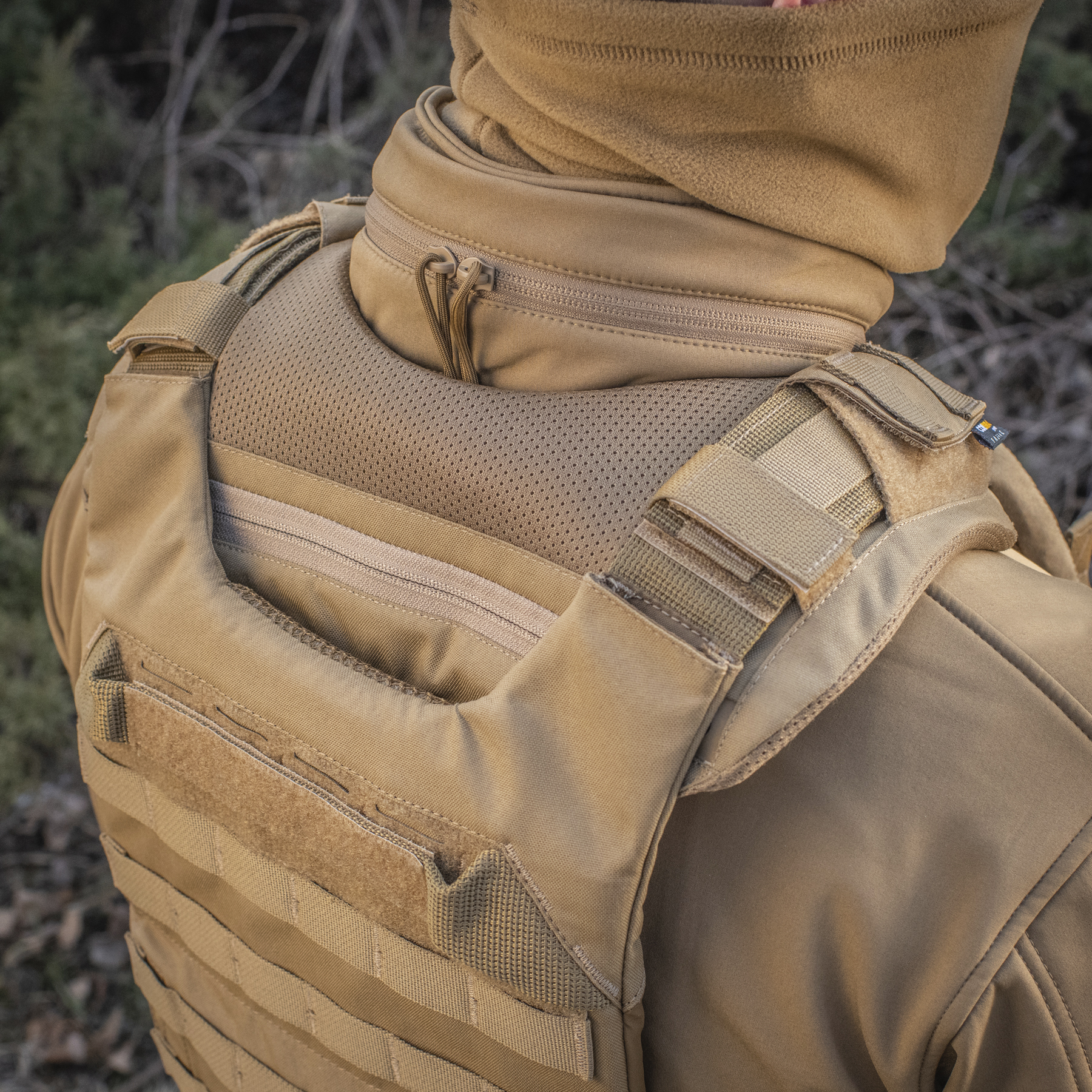M-Tac демпфер плечевой для плитоноски Cuirass QRS Coyote — 12