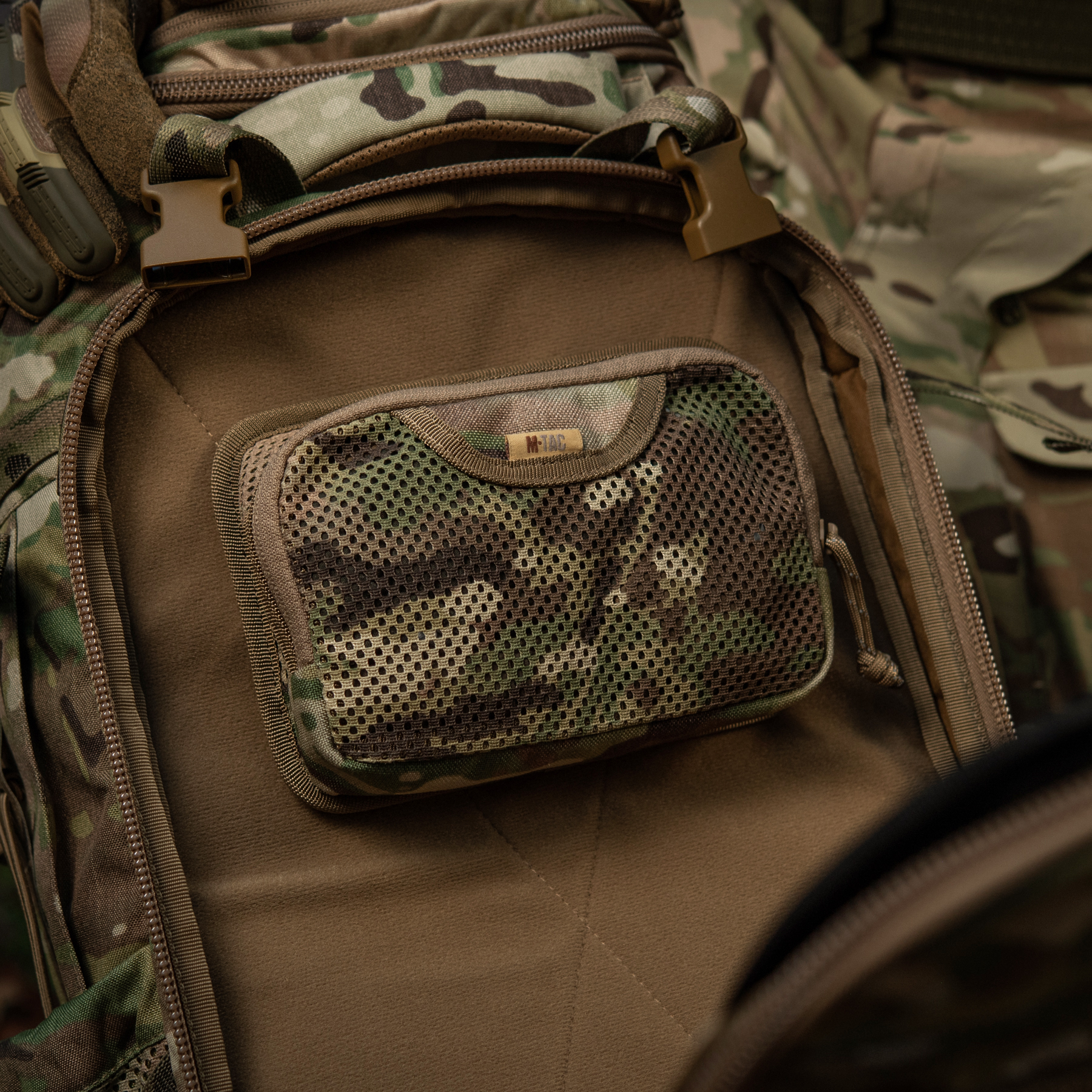 M-Tac вставка модульная карман на молнии Multicam — 4