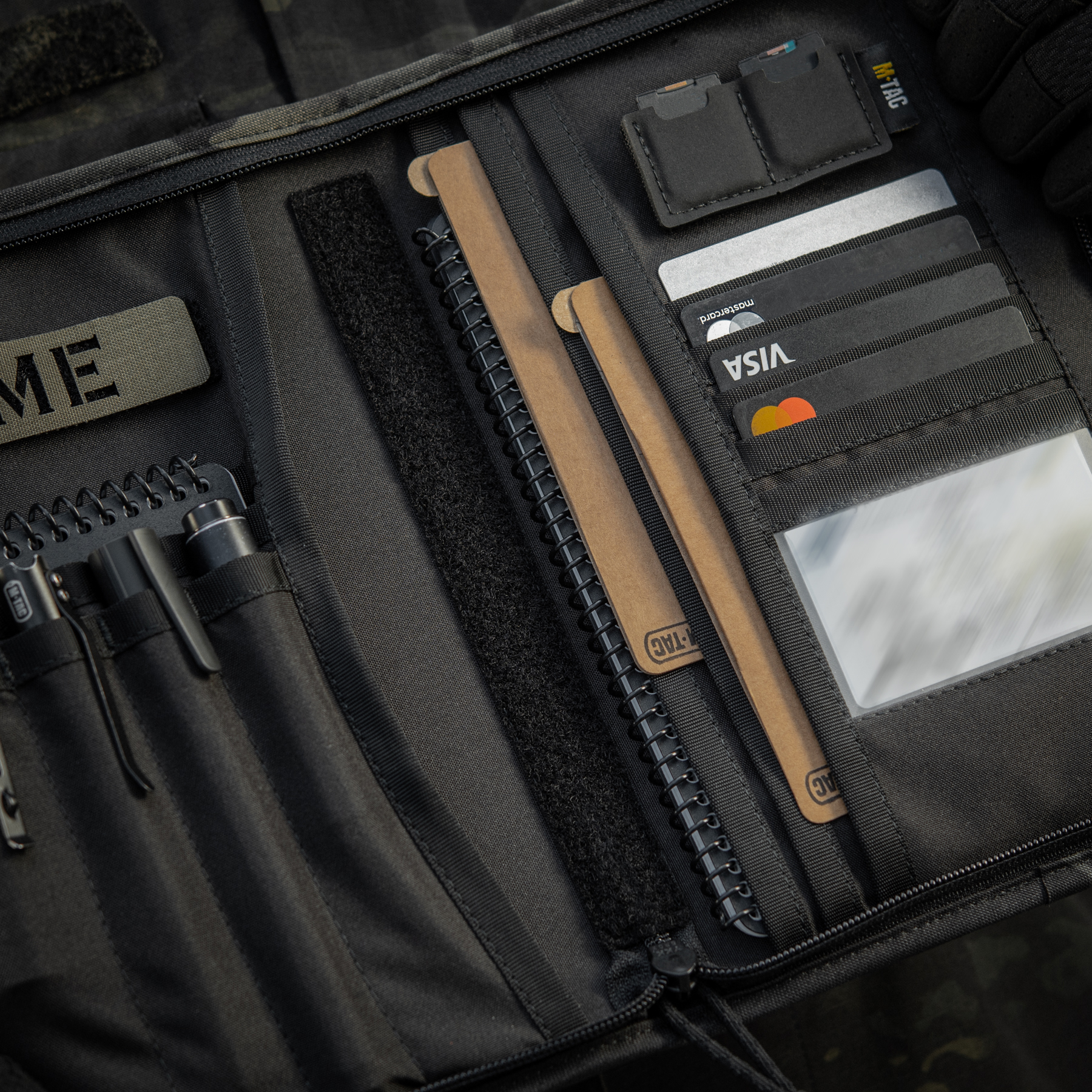 M-Tac планшет-органайзер А5 Elite Multicam Black — 36