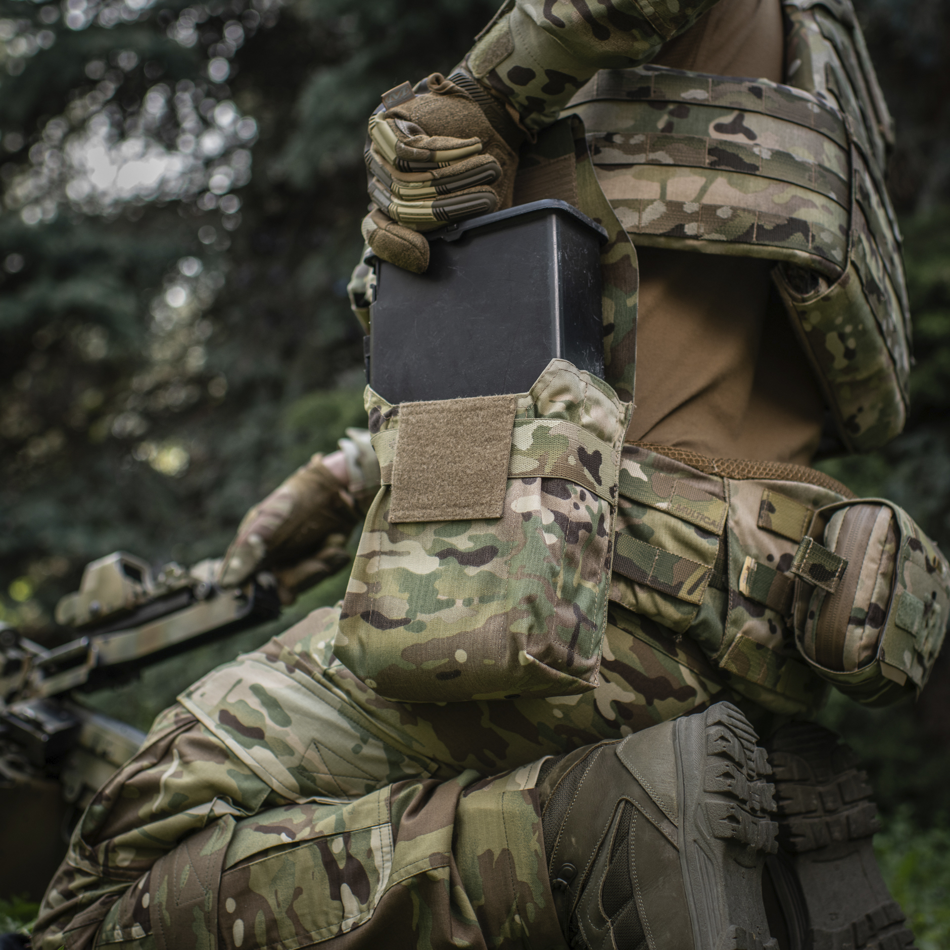 M-Tac подсумок для короба M249 закрытый Multicam — 13