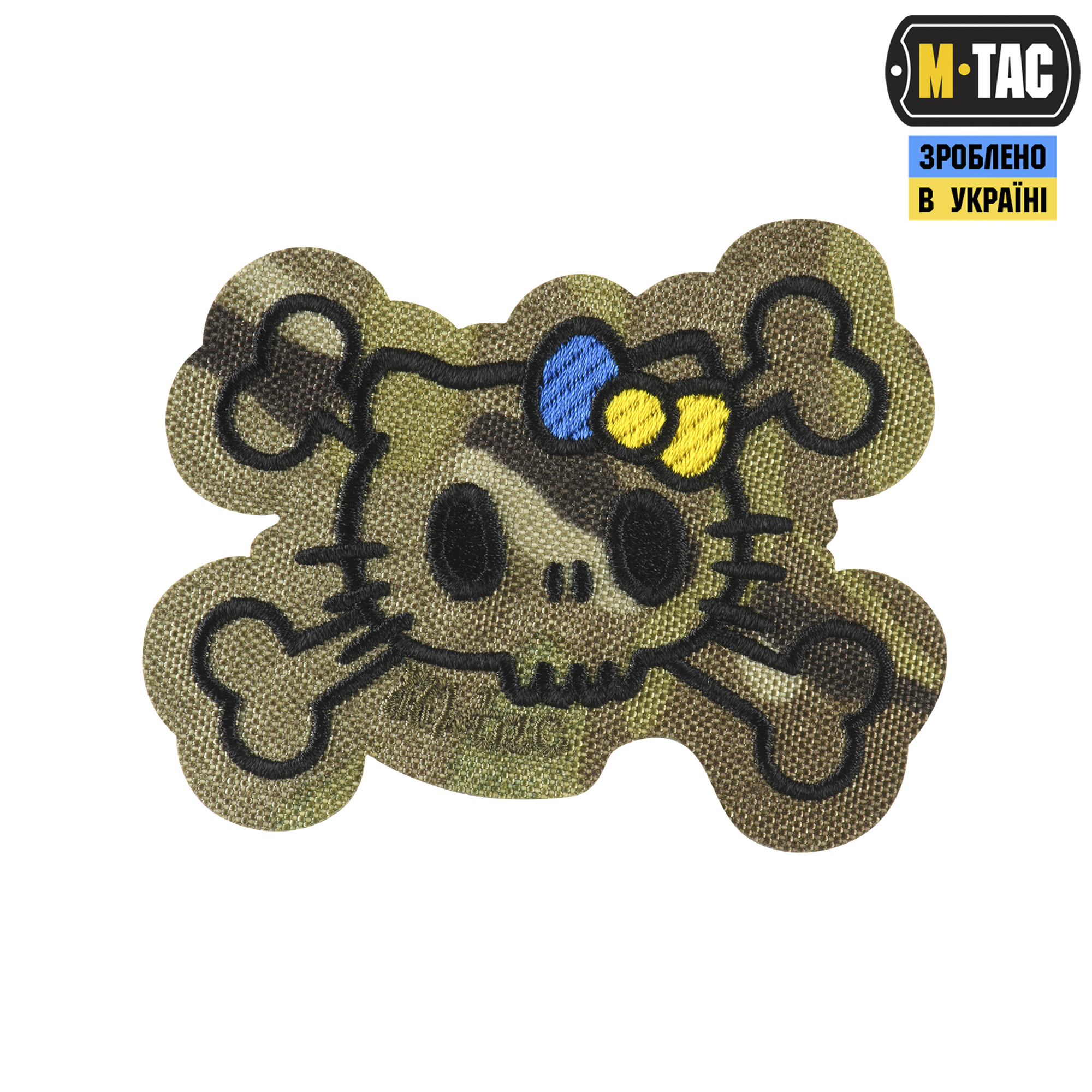 M-Tac нашивка KITTY контур (вышивка) Multicam — 2