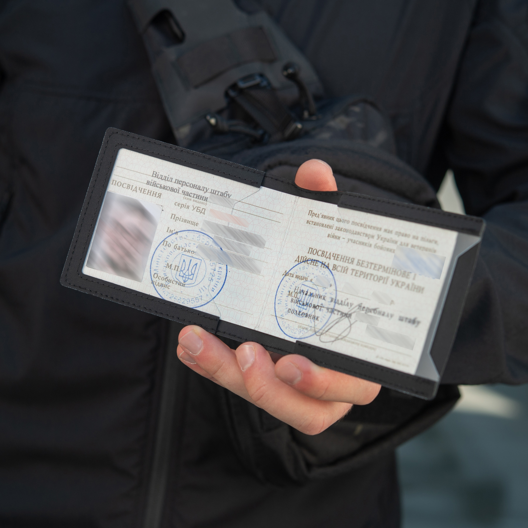 M-Tac обложка Учасник Бойових Дій Elite Black — 7