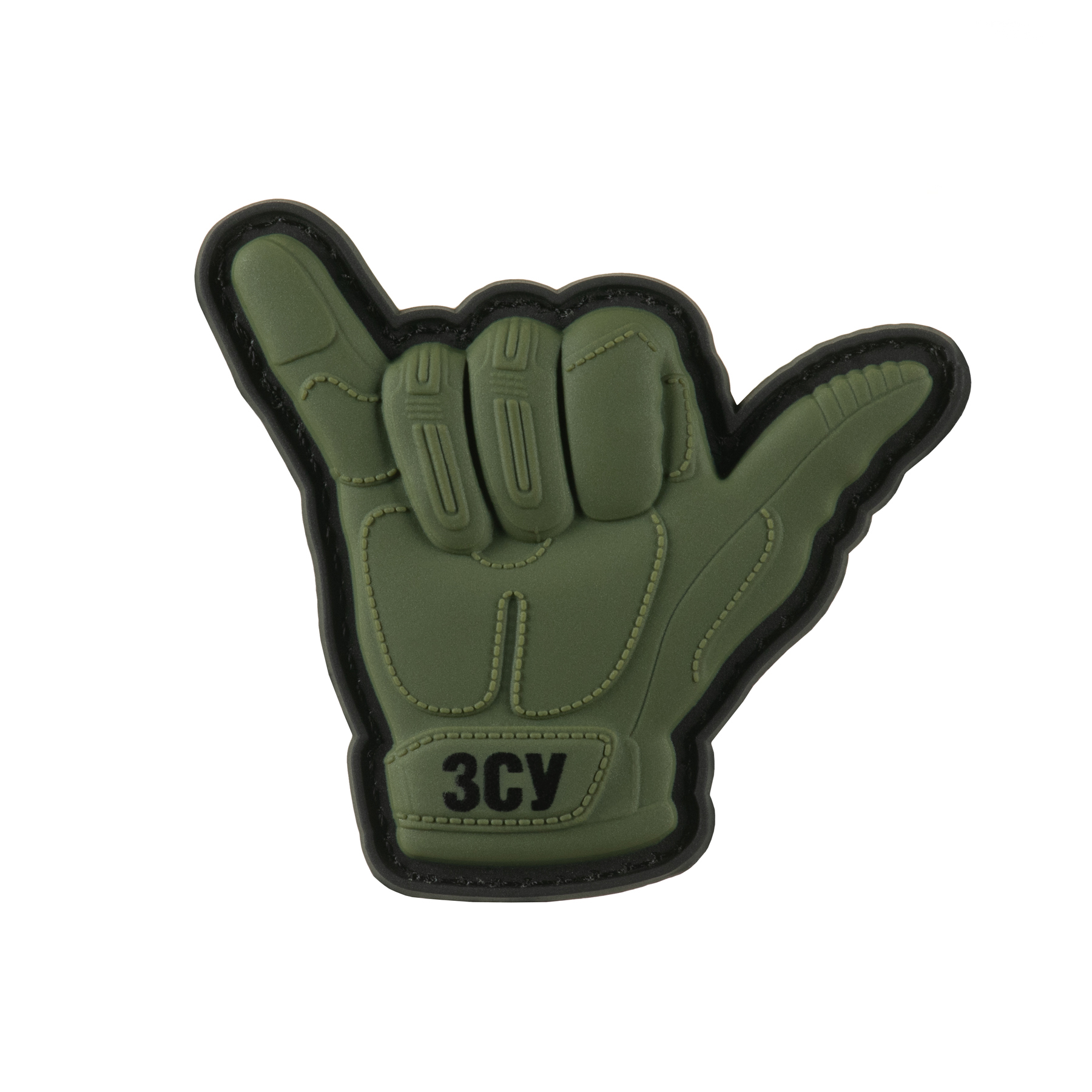 Нашивка Shaka PVC Olive — 2