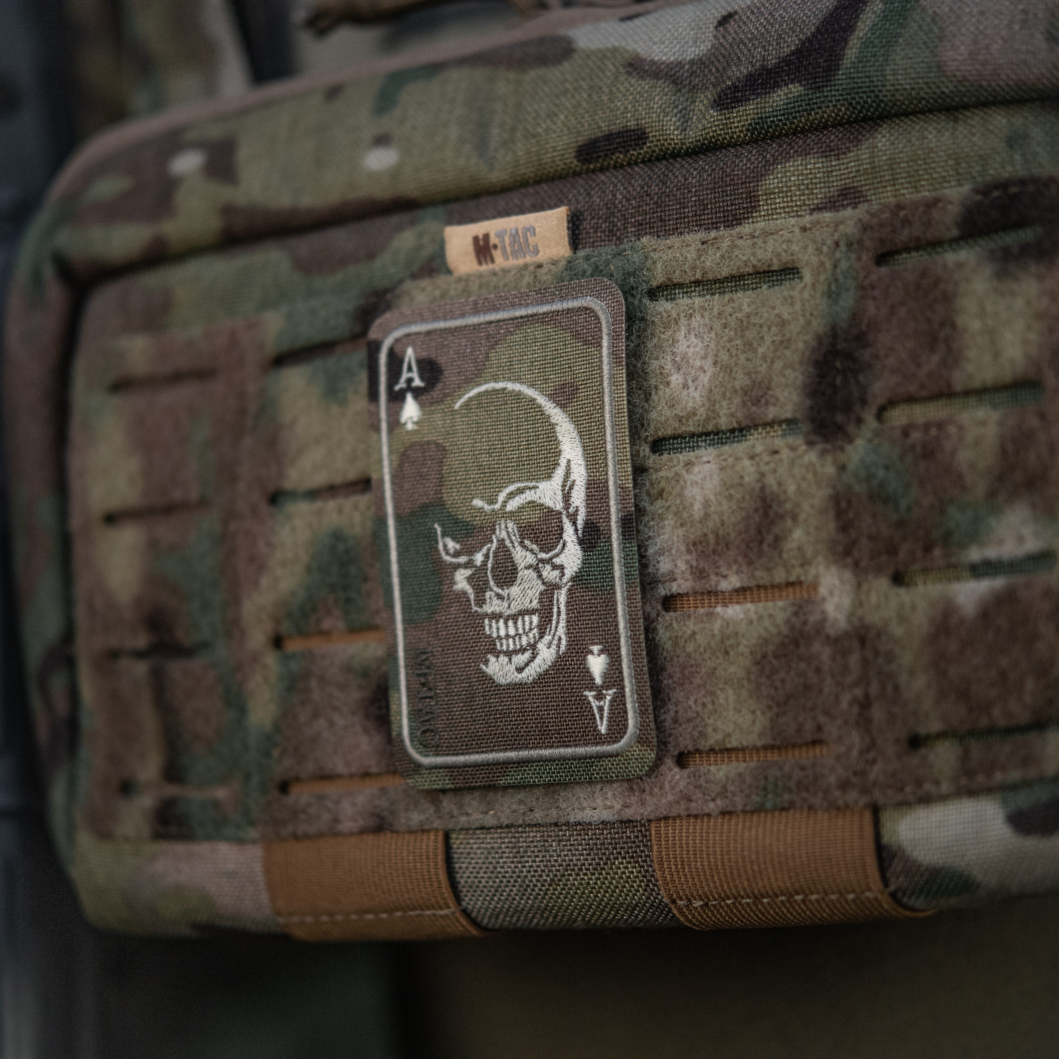 M-Tac нашивка Face of war (вишивка) Multicam — 5