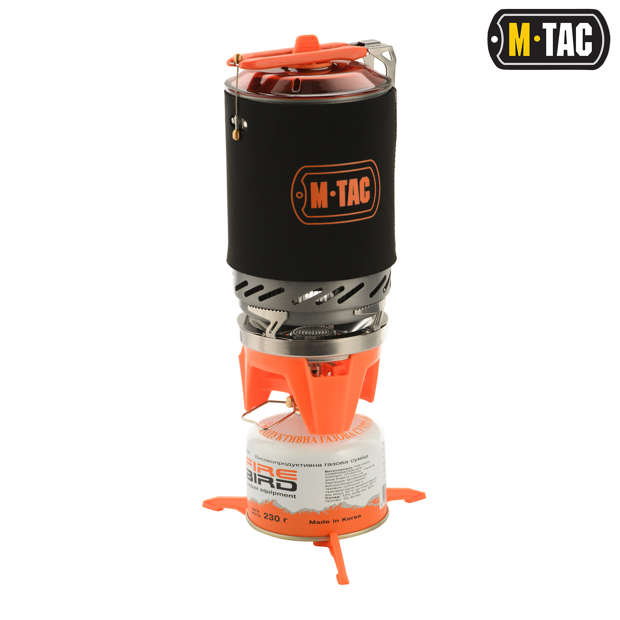 M-Tac горелка газовая с котелком — 9