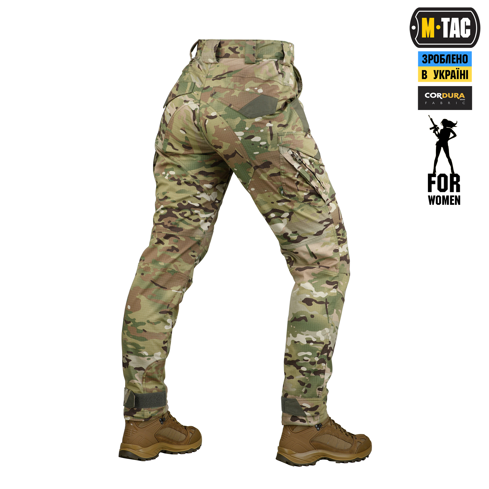 M-Tac брюки Aggressor Lady рип-стоп MC — 6
