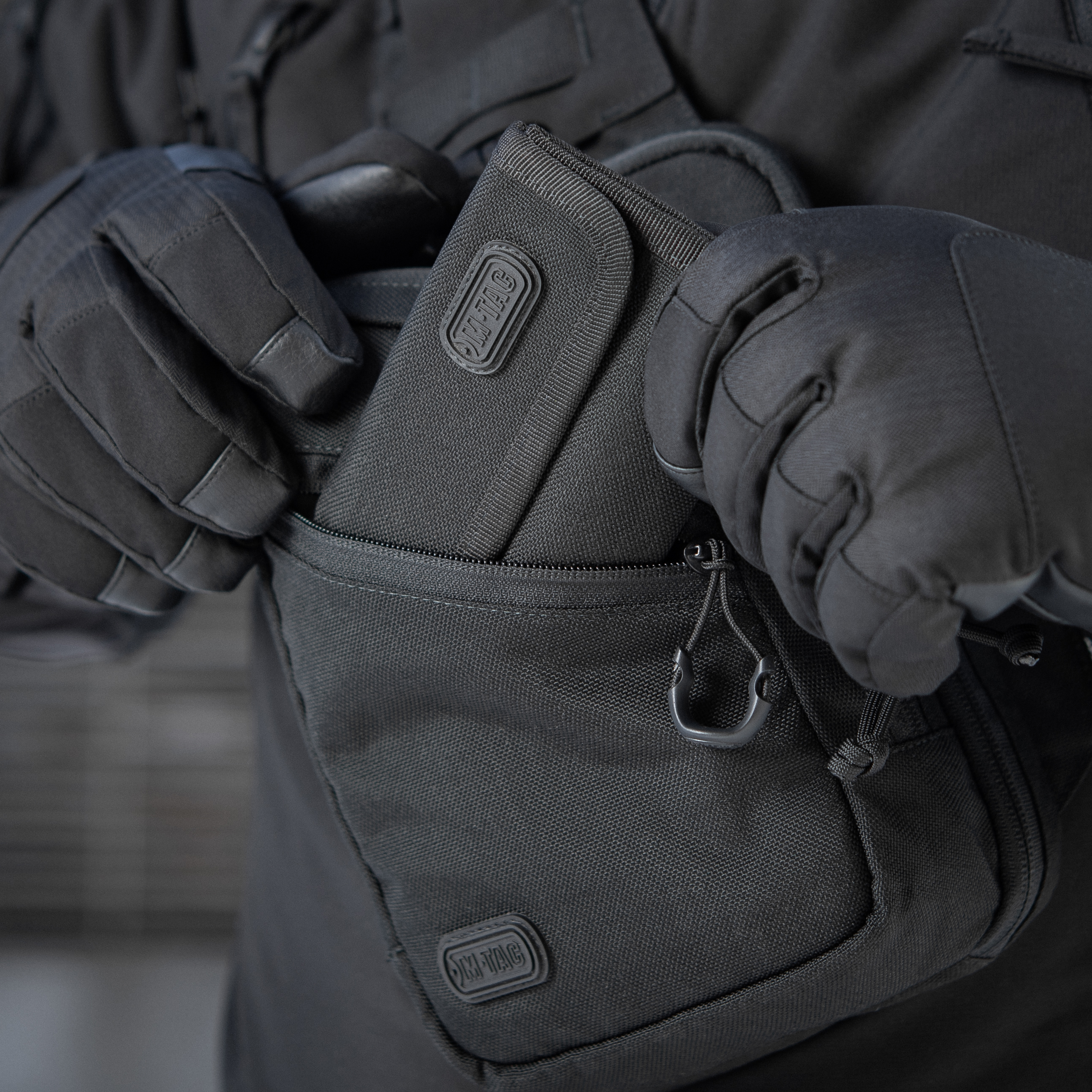 M-Tac сумка Sling Pistol Bag Elite Black — 11