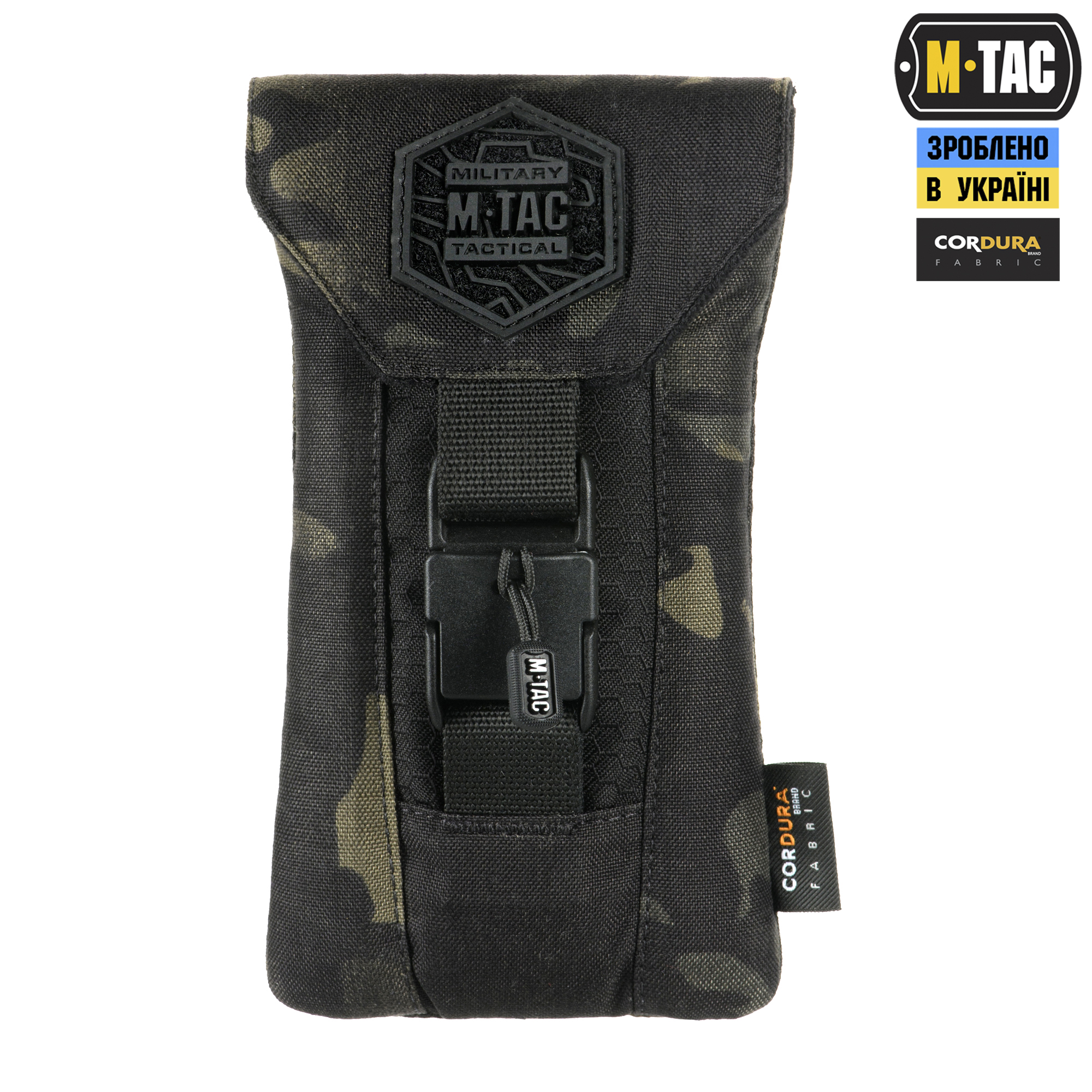 M-Tac подсумок для смартфона Elite Large Hex Multicam Black/Black — 3