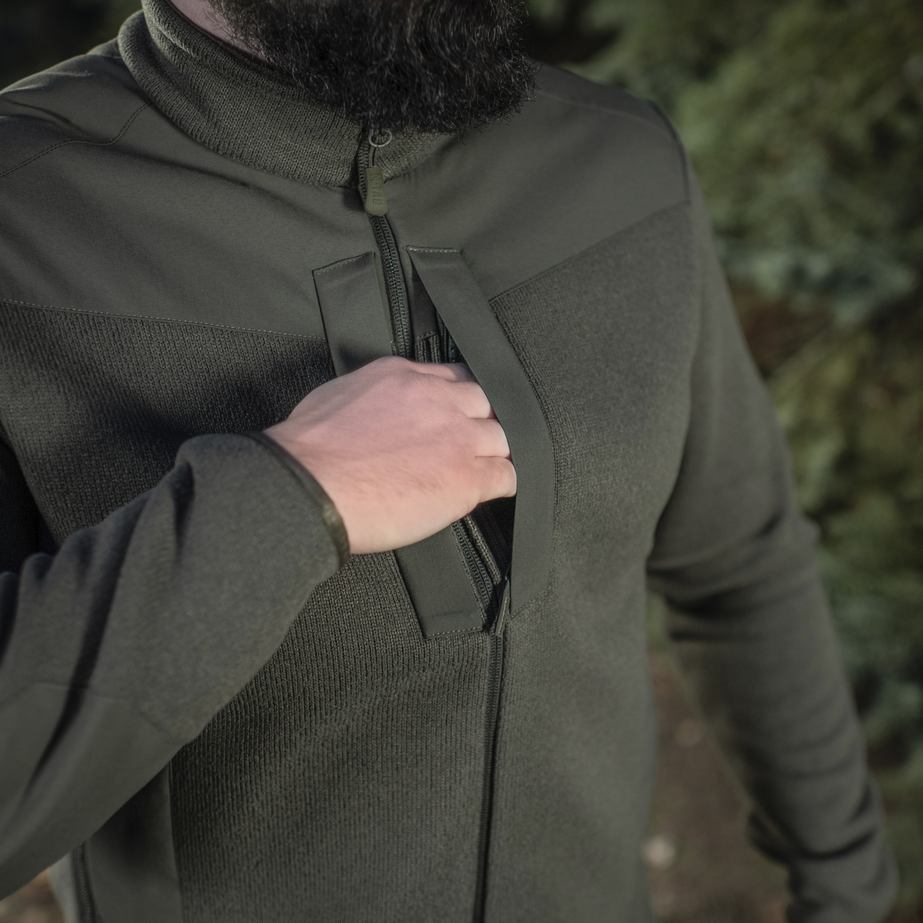 M-Tac кофта Senator Fleece Polartec Dark Olive — 18