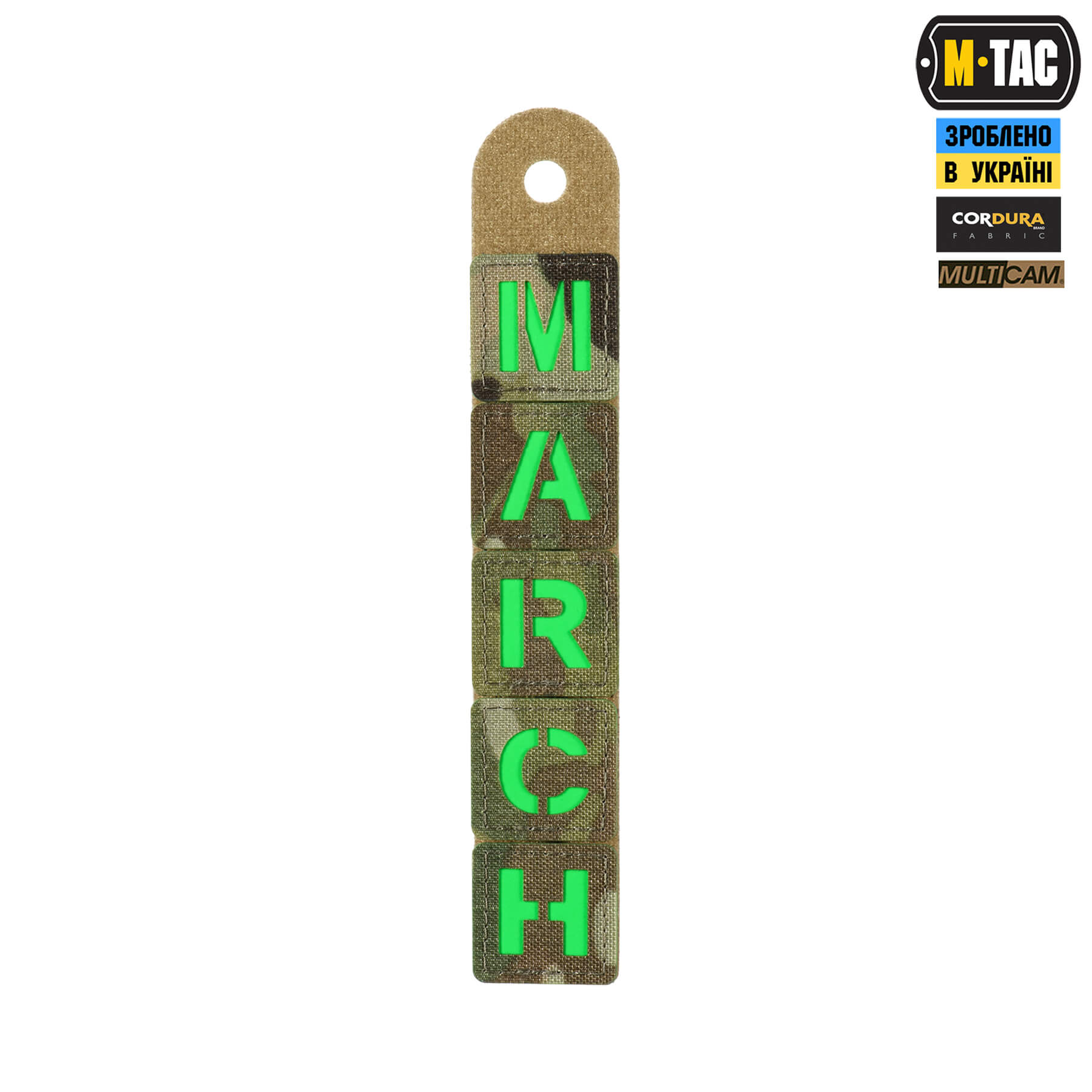 M-Tac нашивка MARCH Multicam/Green/GID — 2